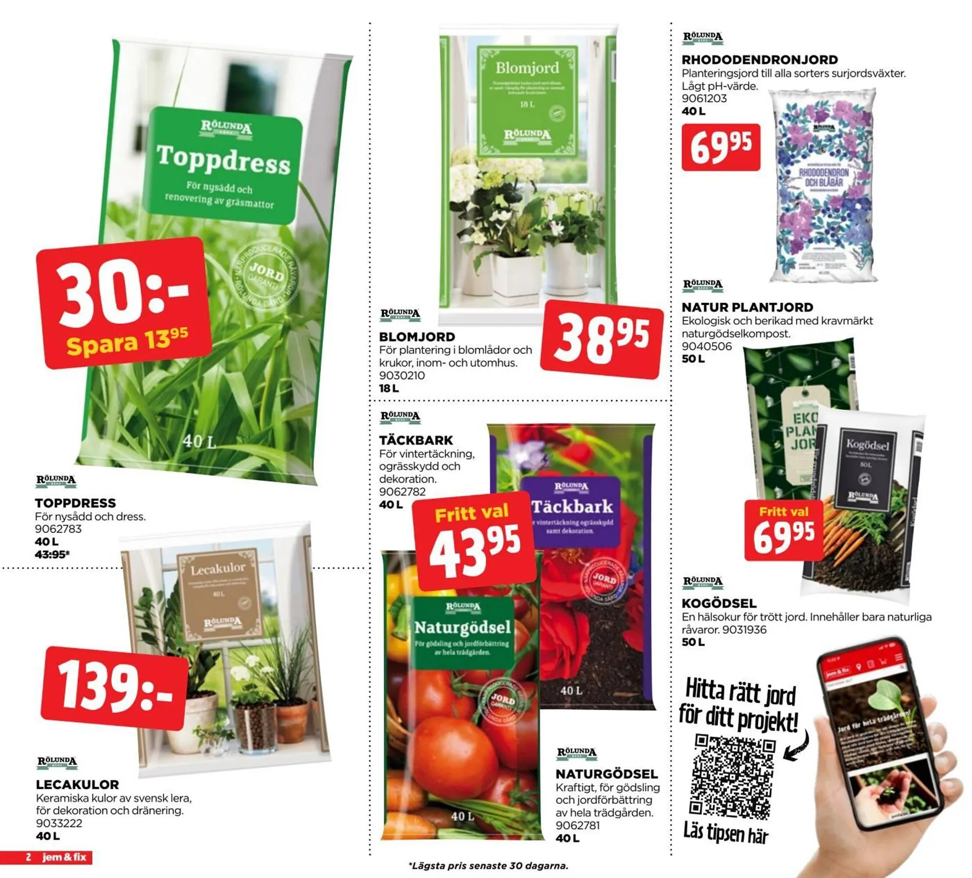 Jem&Fix reklamblad från 20 april till 4 maj 2026 - Reklamblad sidor 2