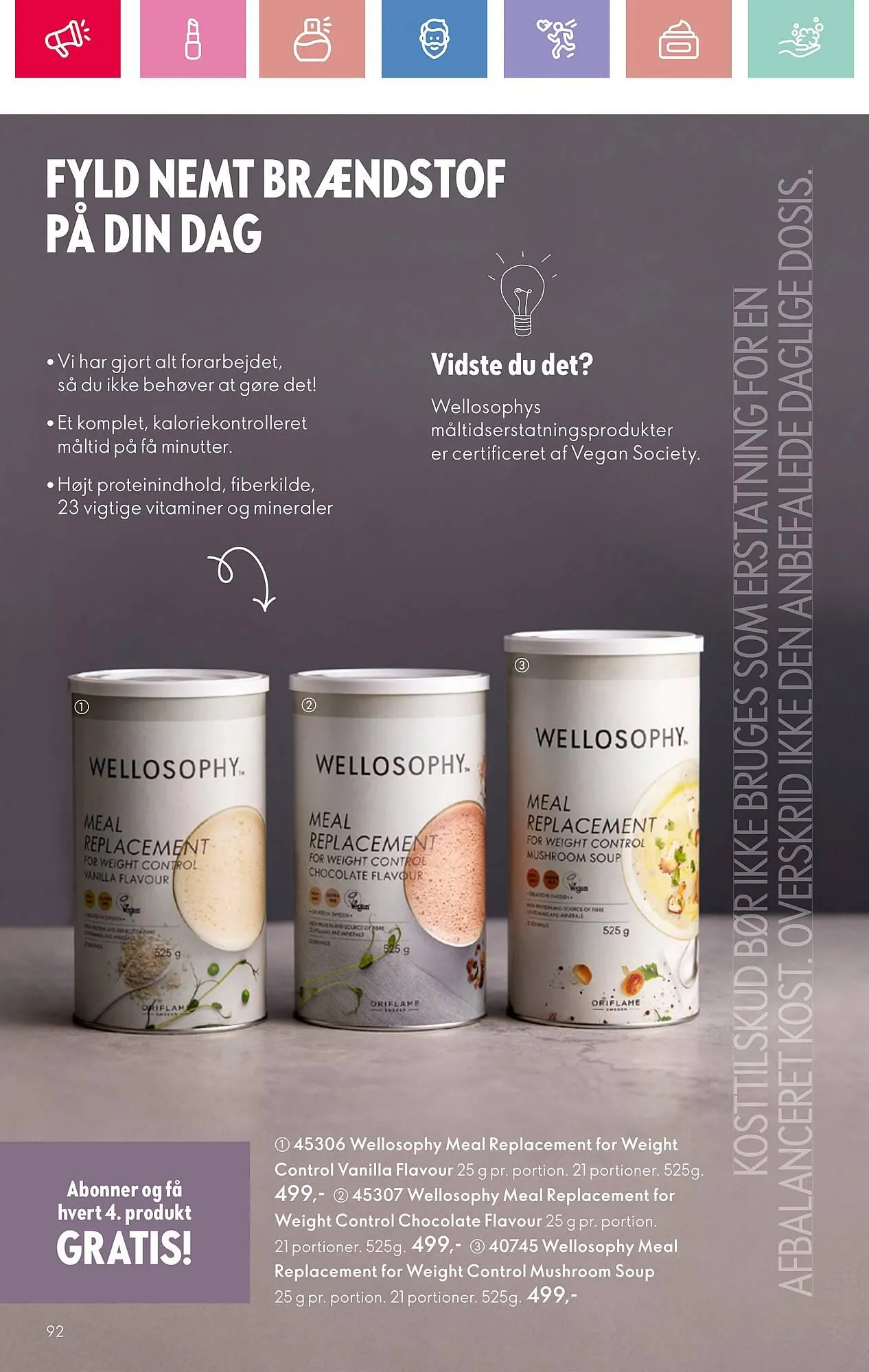 Oriflame reklamblad från 30 mars till 19 april 2025 - Reklamblad sidor 92