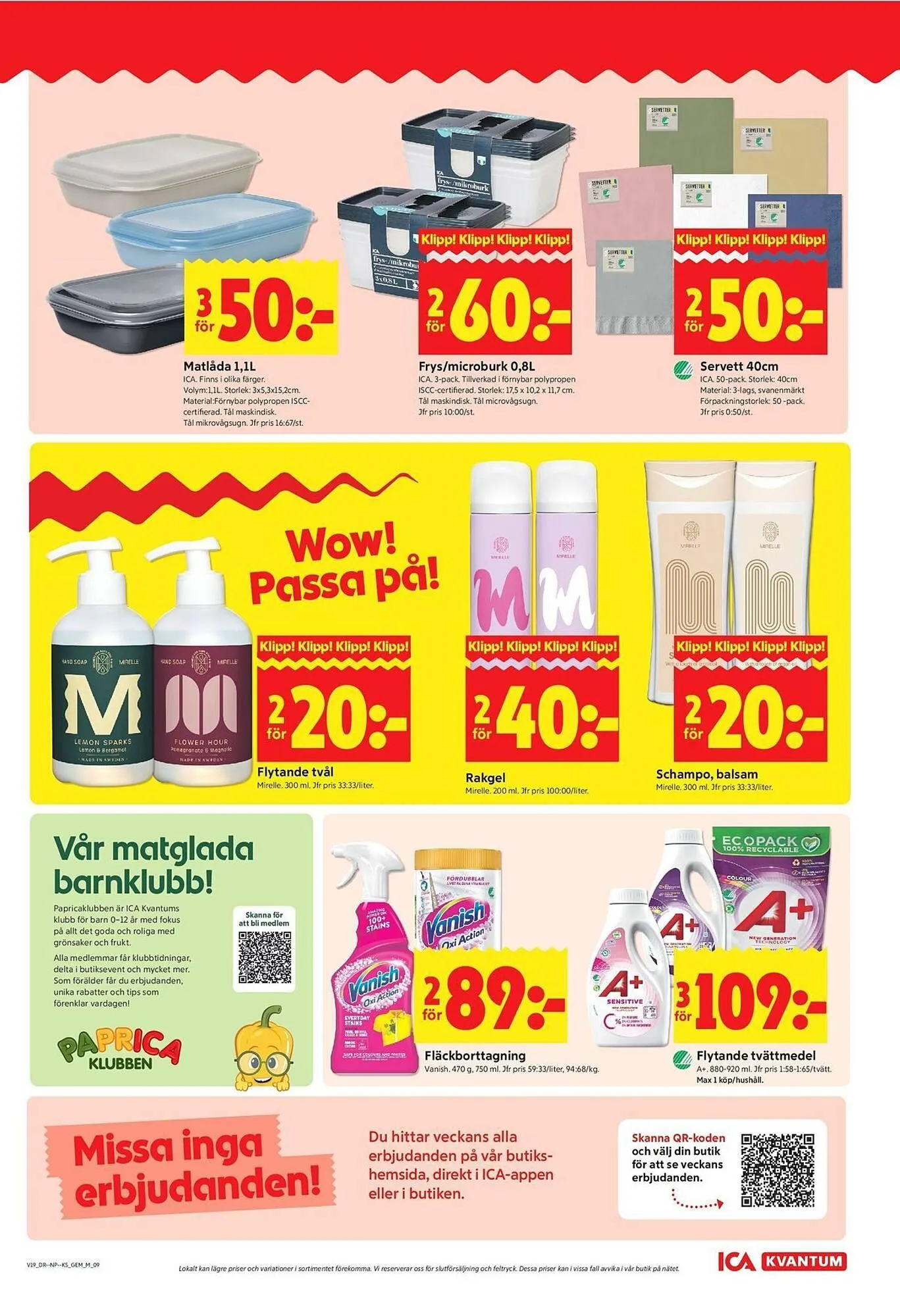 ICA Kvantum reklamblad från 4 maj till 10 maj 2026 - Reklamblad sidor 9