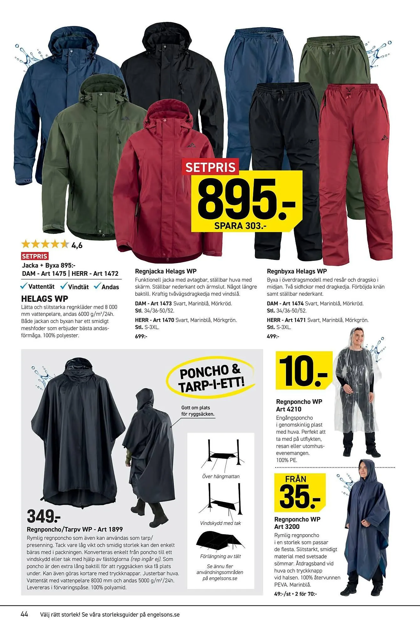Engelsons katalog från 9 mars till 15 mars 2026 - Reklamblad sidor 44
