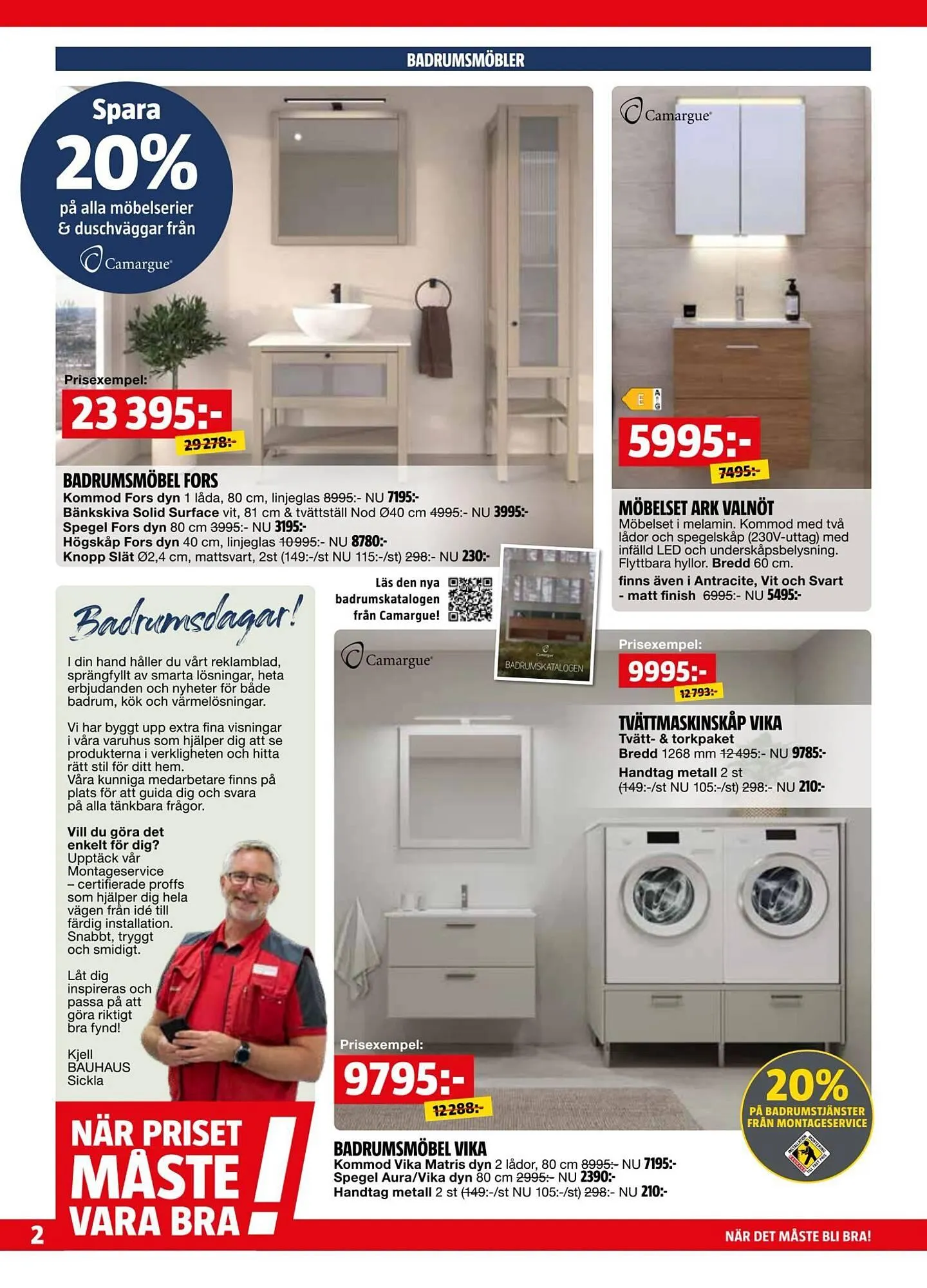 Bauhaus reklamblad från 2 mars till 16 mars 2026 - Reklamblad sidor 2
