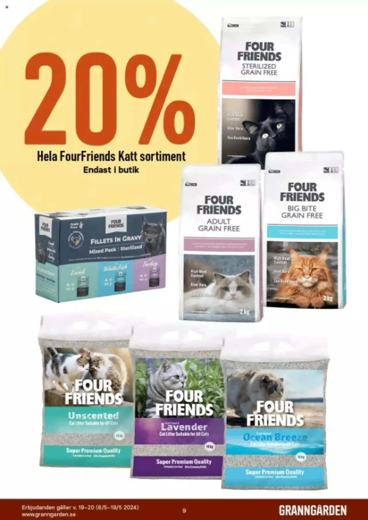 Granngården - erbjudanden från 6 maj till 19 maj 2024 - Reklamblad sidor 9