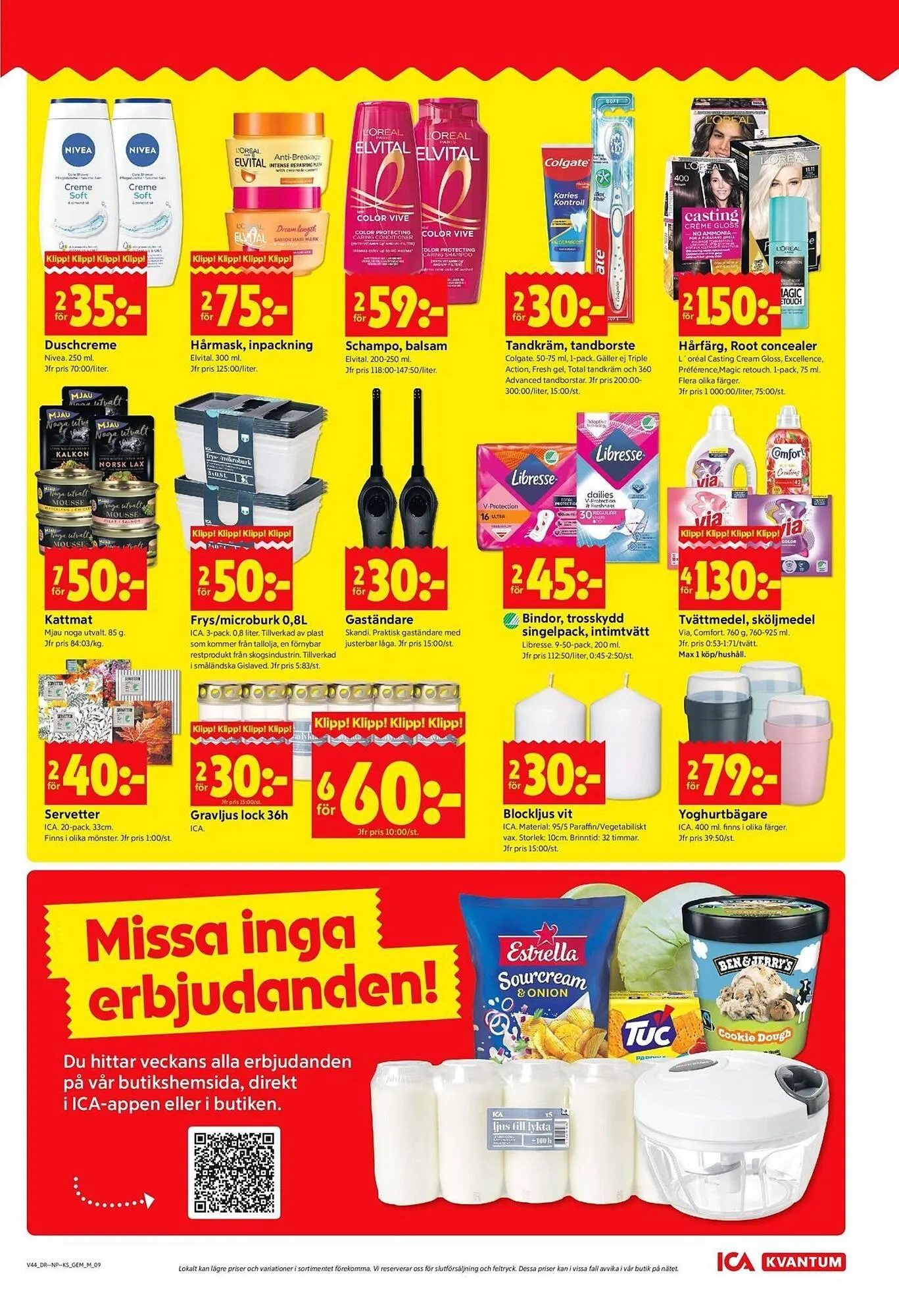 ICA Kvantum reklamblad från 27 oktober till 2 november 2025 - Reklamblad sidor 9