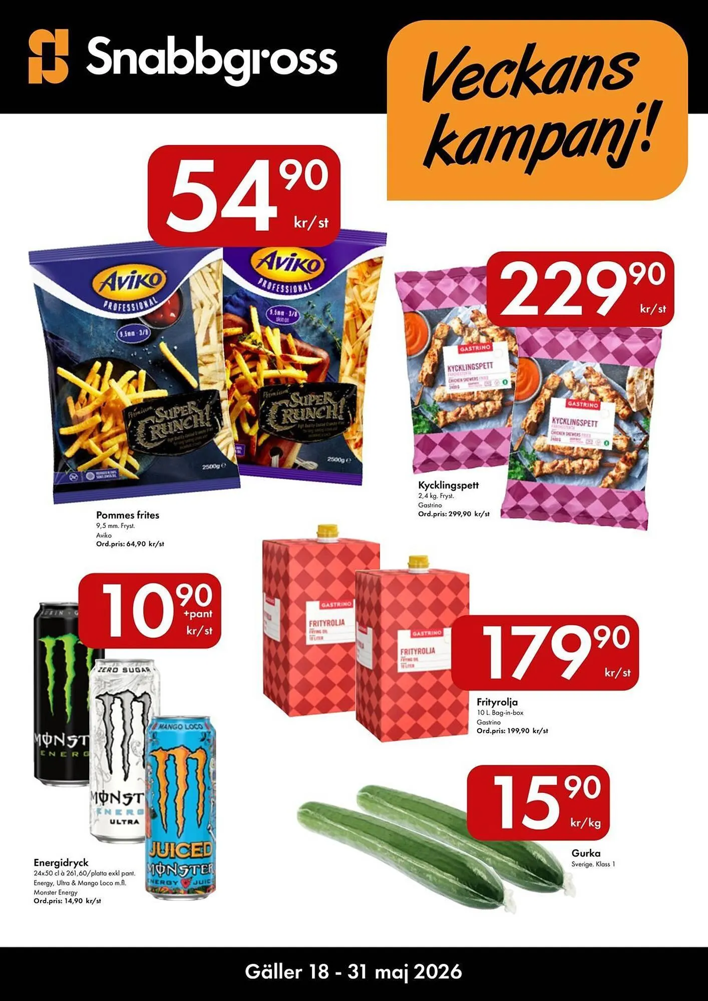 Snabbgross reklamblad - 1