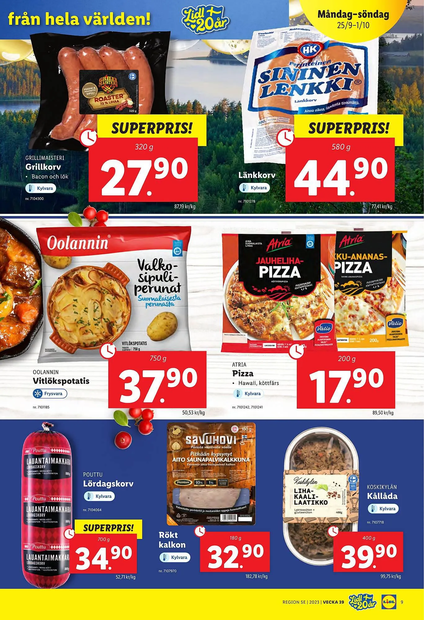 Lidl reklamblad från 25 september till 1 oktober 2023 - Reklamblad sidor 9