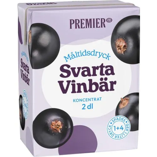 Svarta Vinbär Måltidsdryck