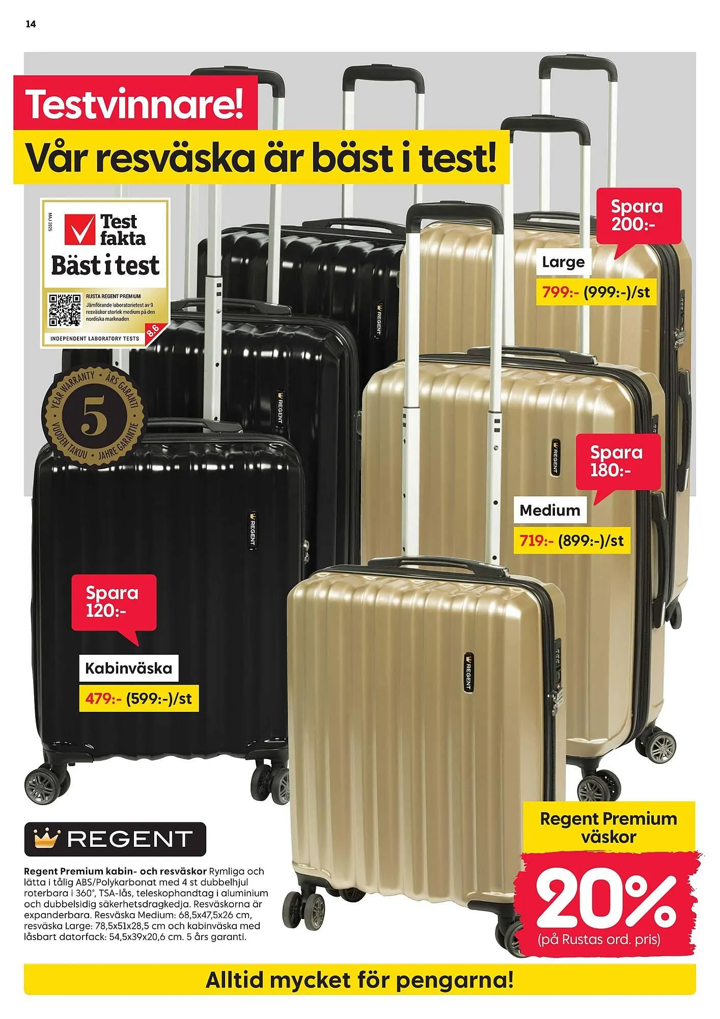 Rusta reklamblad från 21 juli till 28 juli 2025 - Reklamblad sidor 14