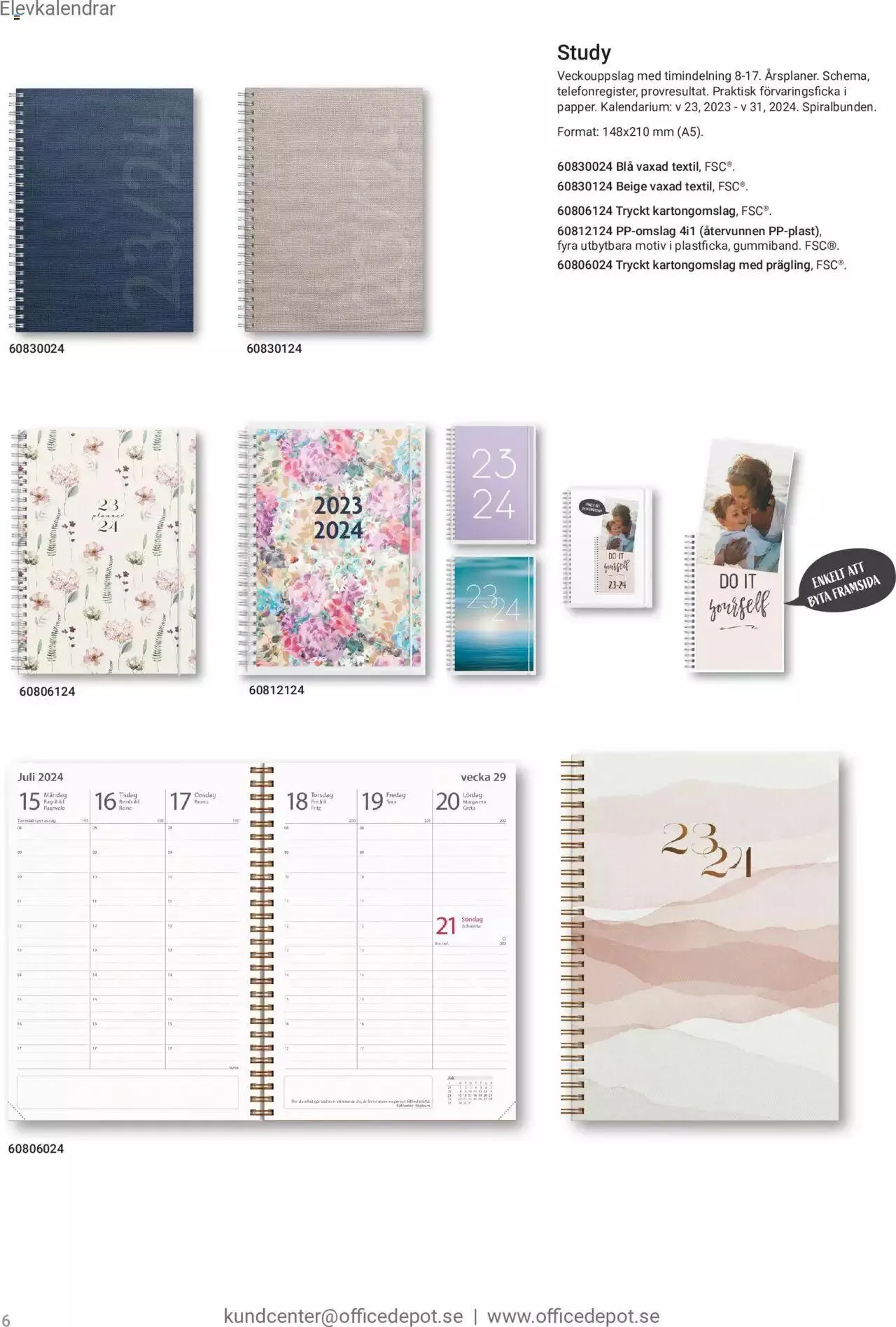 Office Depot - Lärarfolder 23/24 från 3 april till 31 december 2023 - Reklamblad sidor 6