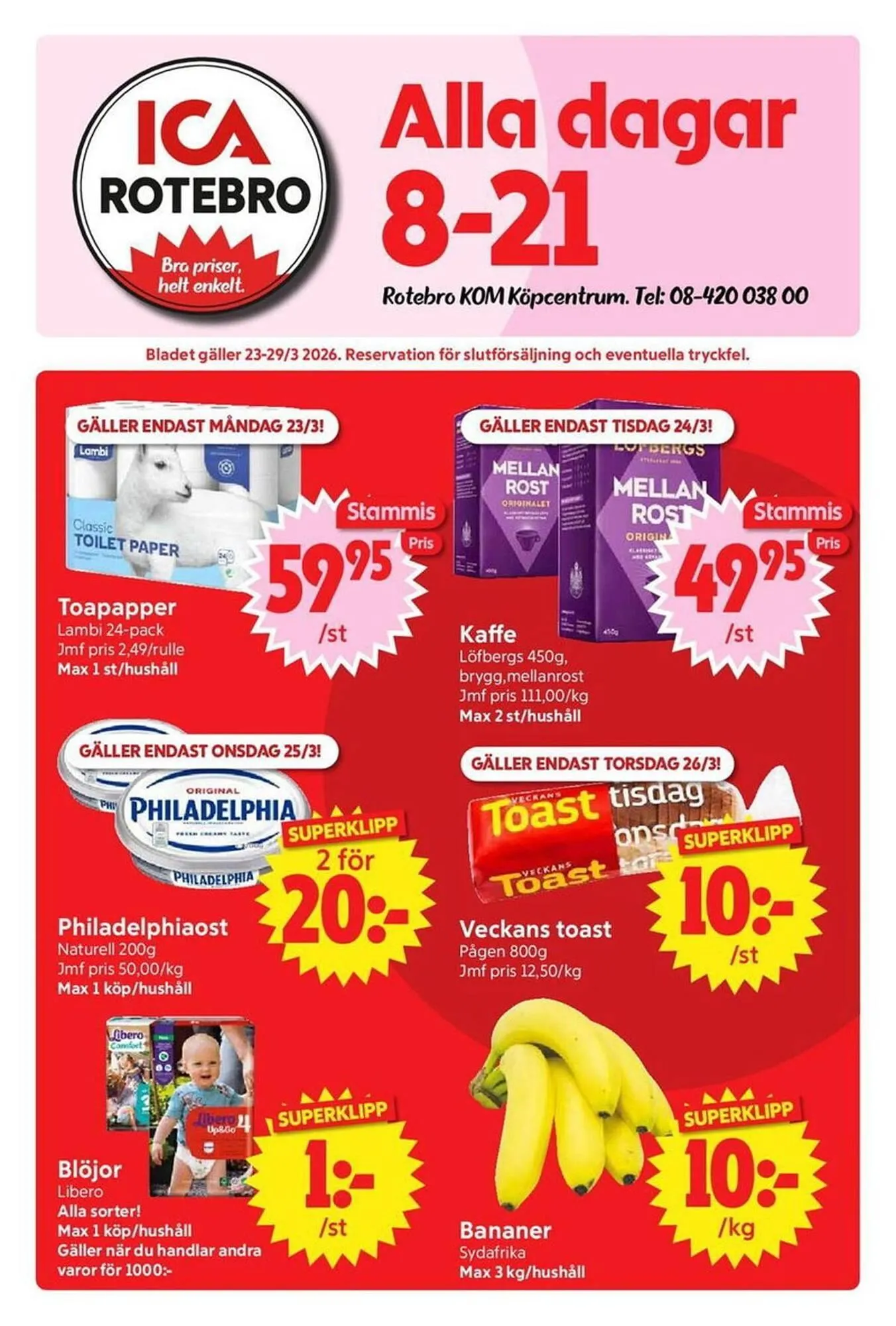 Nya Pulsen reklamblad - 1
