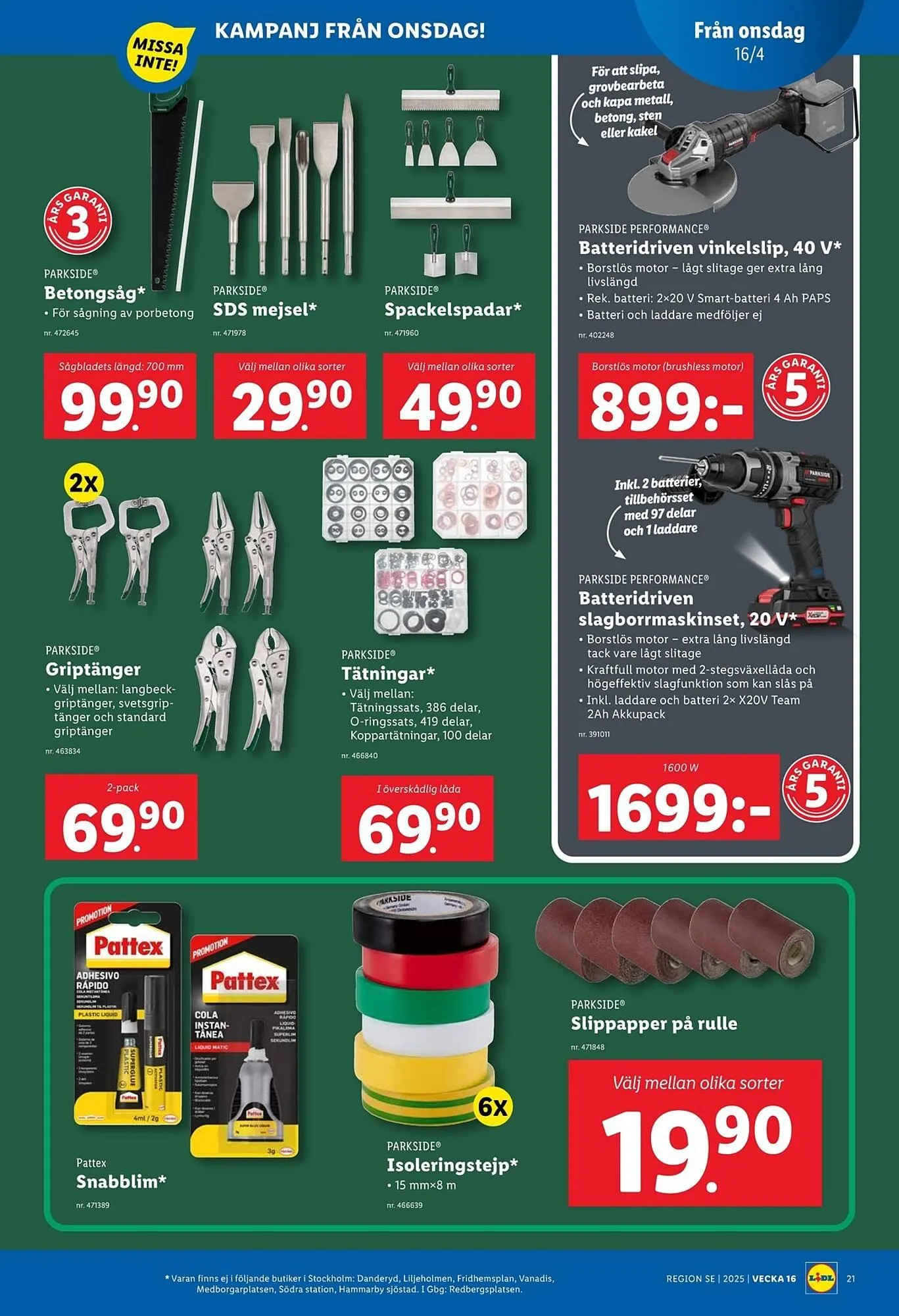 Lidl reklamblad från 14 april till 20 april 2025 - Reklamblad sidor 22