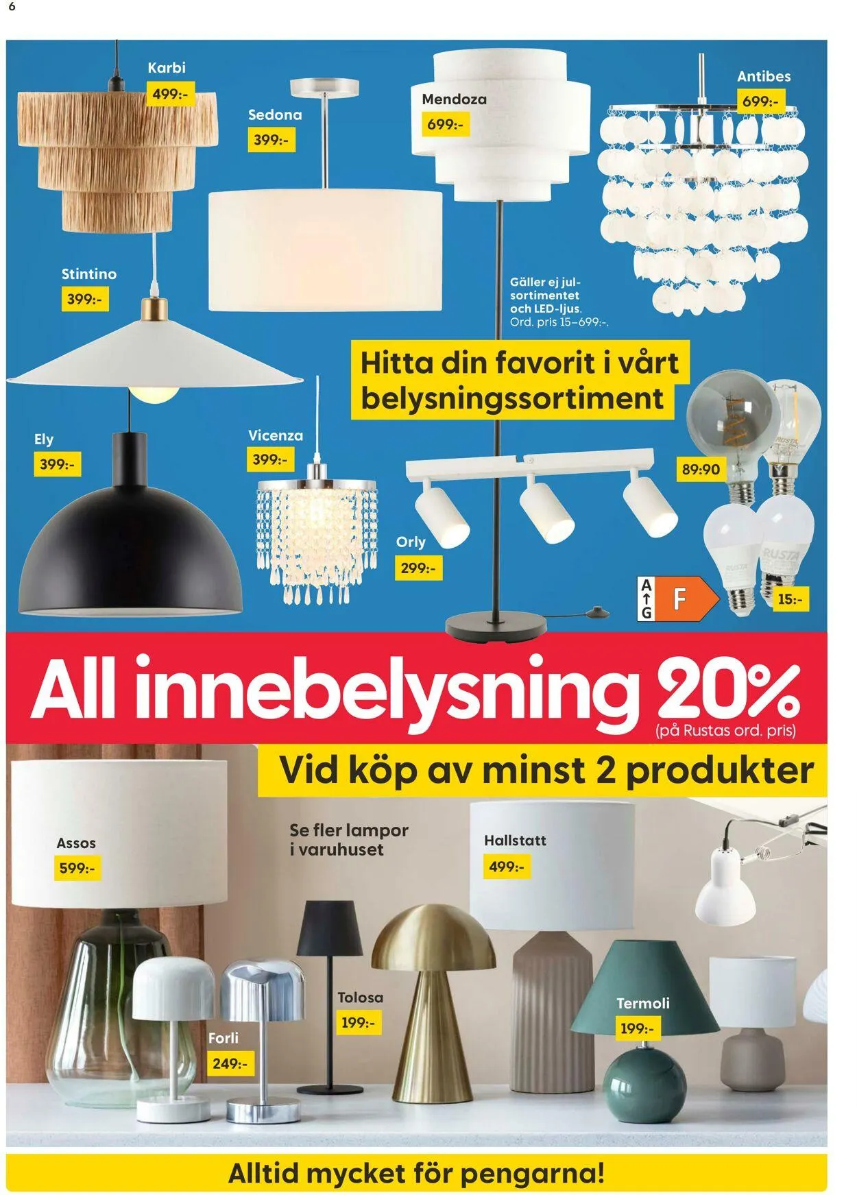 Rusta från 22 september till 6 oktober 2025 - Reklamblad sidor 6