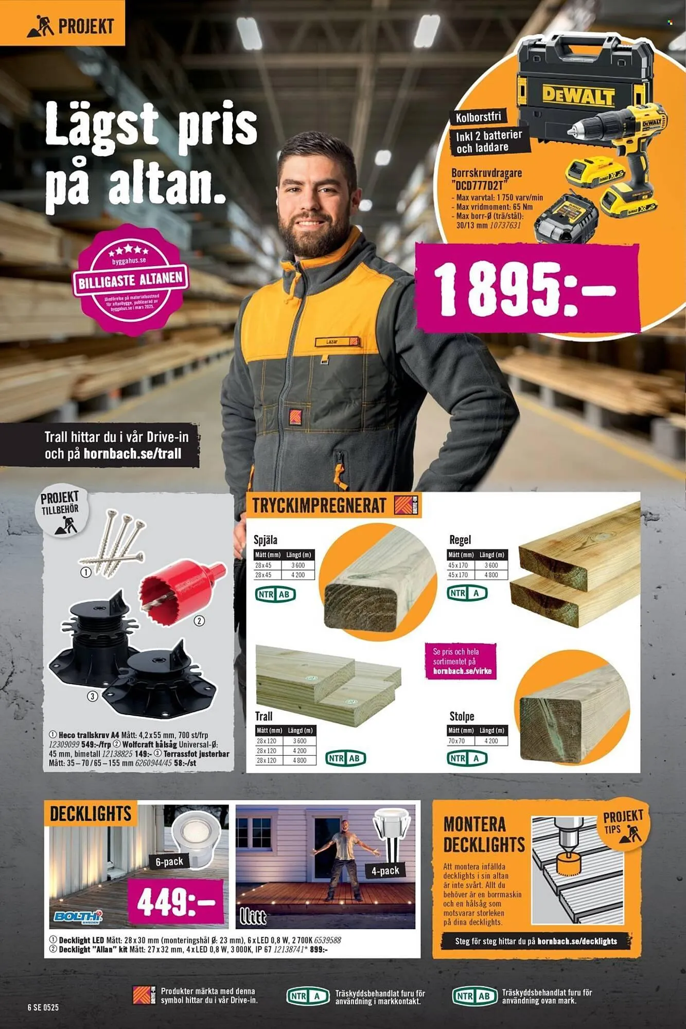 Hornbach reklamblad från 26 maj till 22 juni 2025 - Reklamblad sidor 6