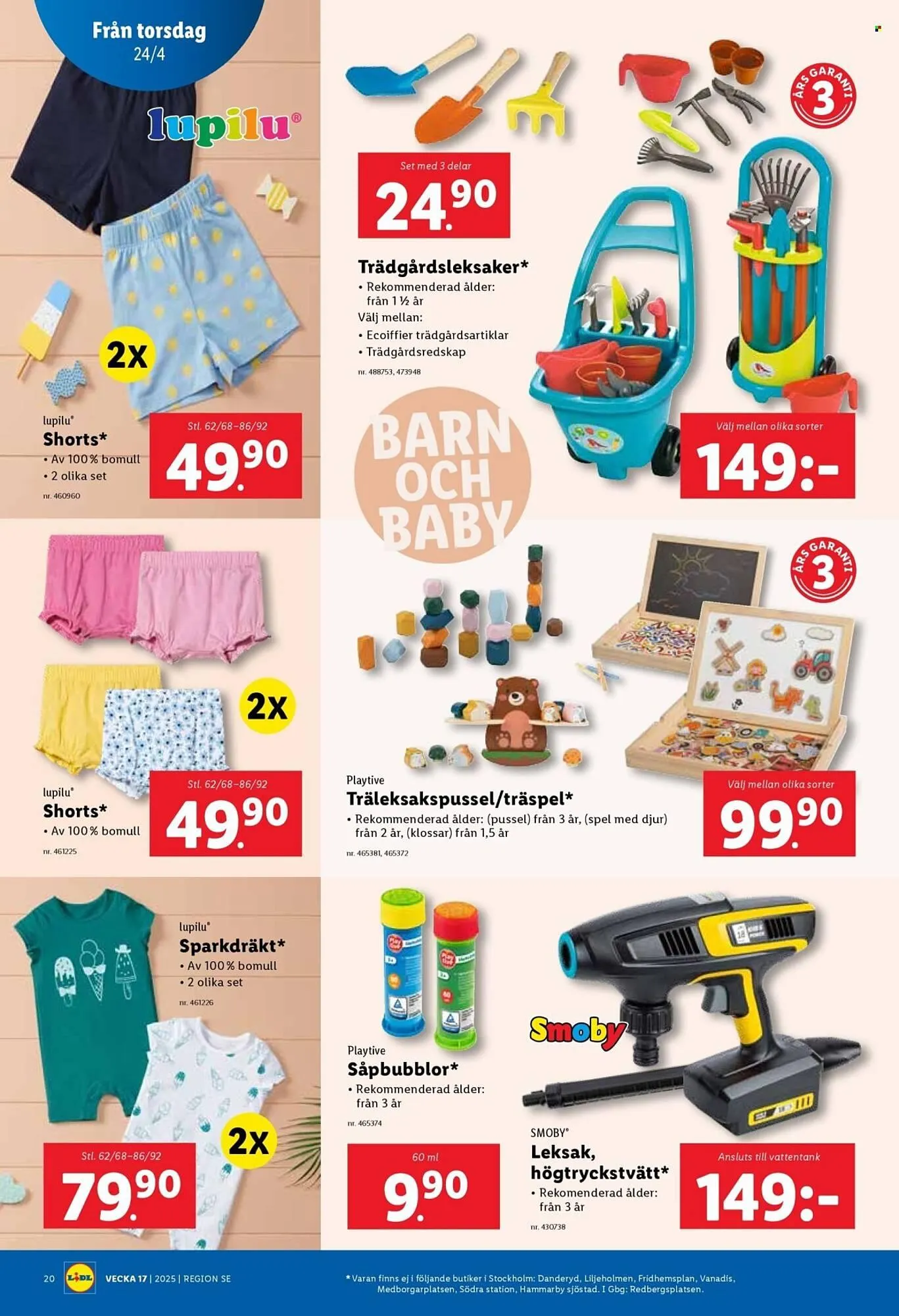 Lidl reklamblad från 21 april till 27 april 2025 - Reklamblad sidor 23