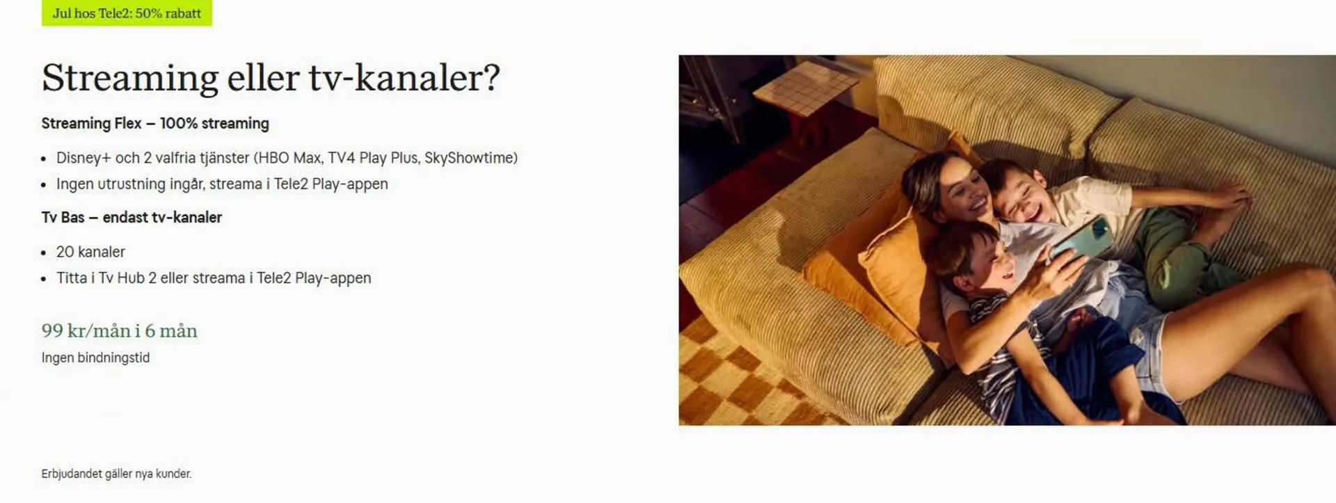Tele2 reklamblad från 9 december till 24 december 2025 - Reklamblad sidor 4