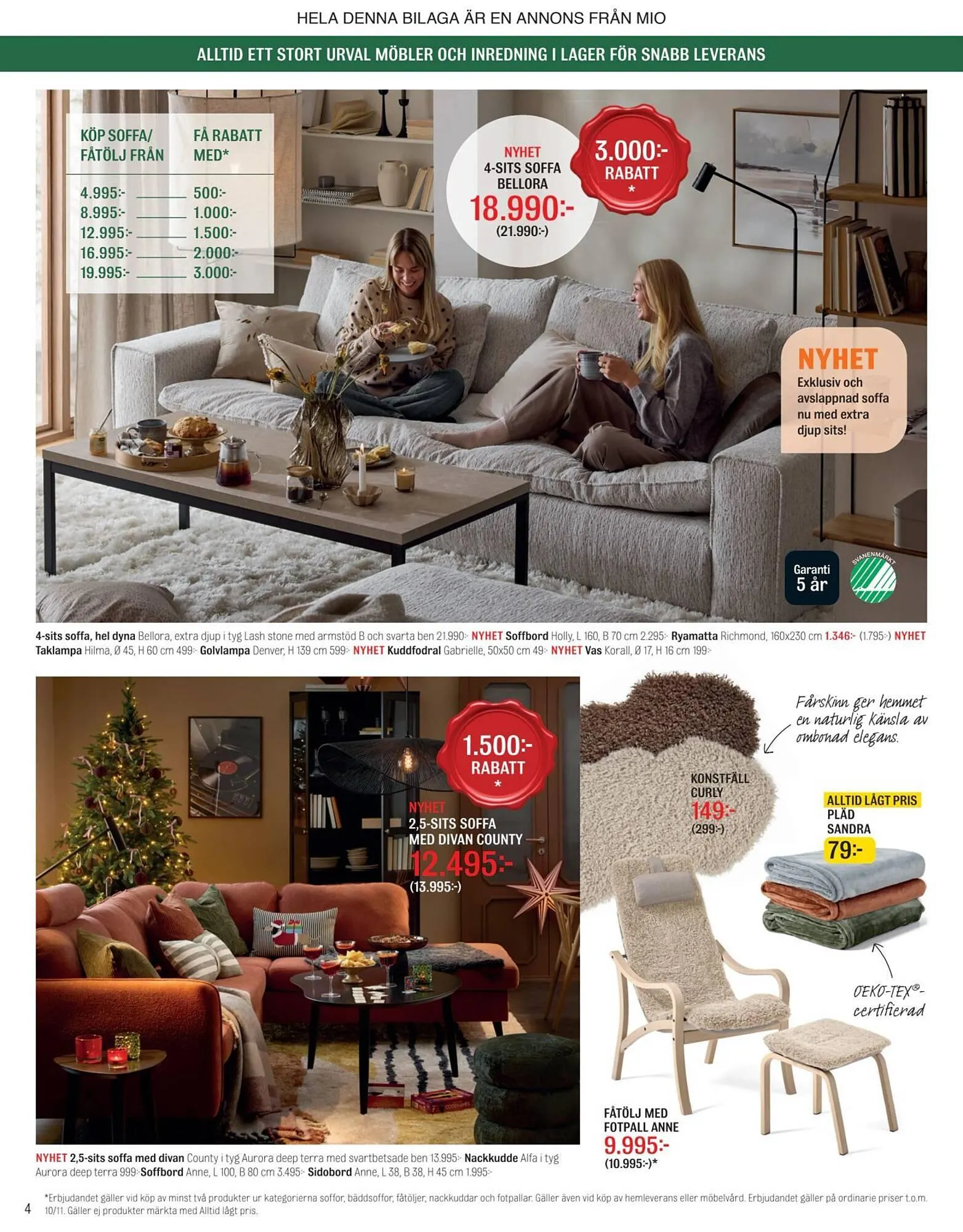 Mio reklamblad från 14 oktober till 10 november 2025 - Reklamblad sidor 4