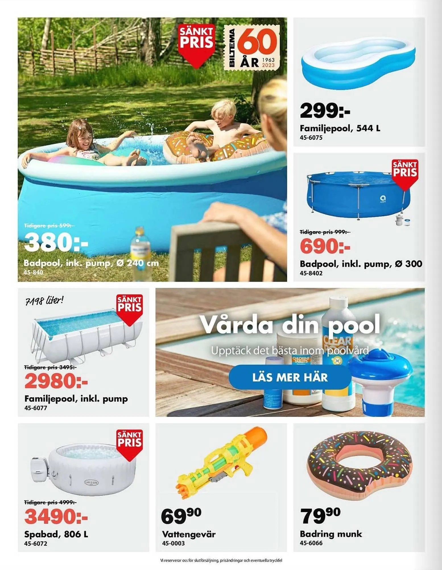 Biltema reklamblad från 1 juli till 31 juli 2023 - Reklamblad sidor 6