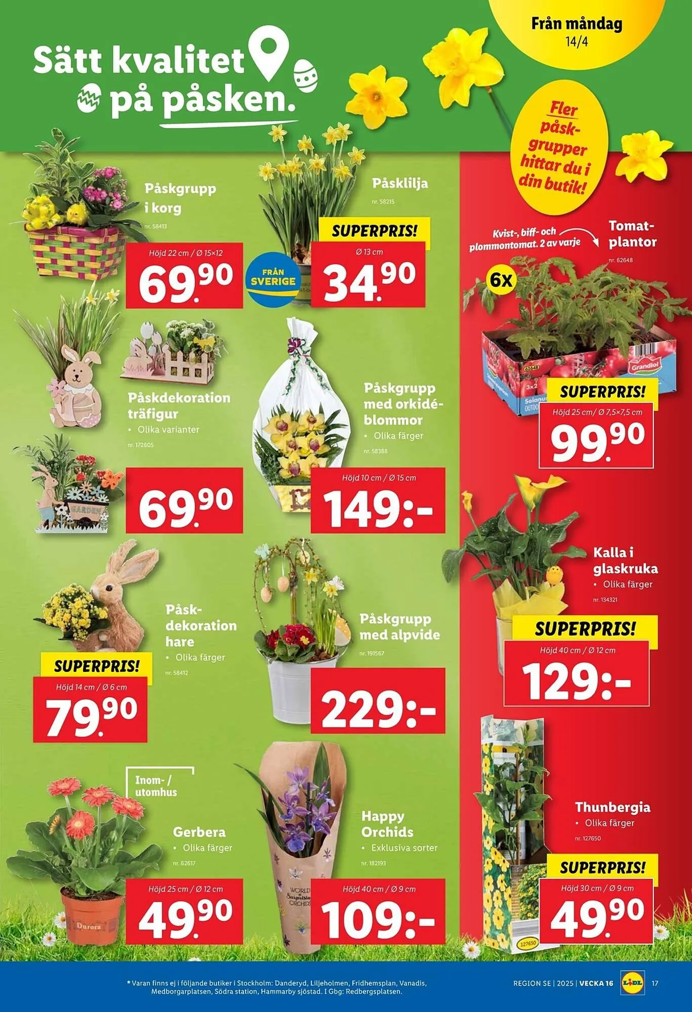 Lidl reklamblad från 14 april till 20 april 2025 - Reklamblad sidor 18