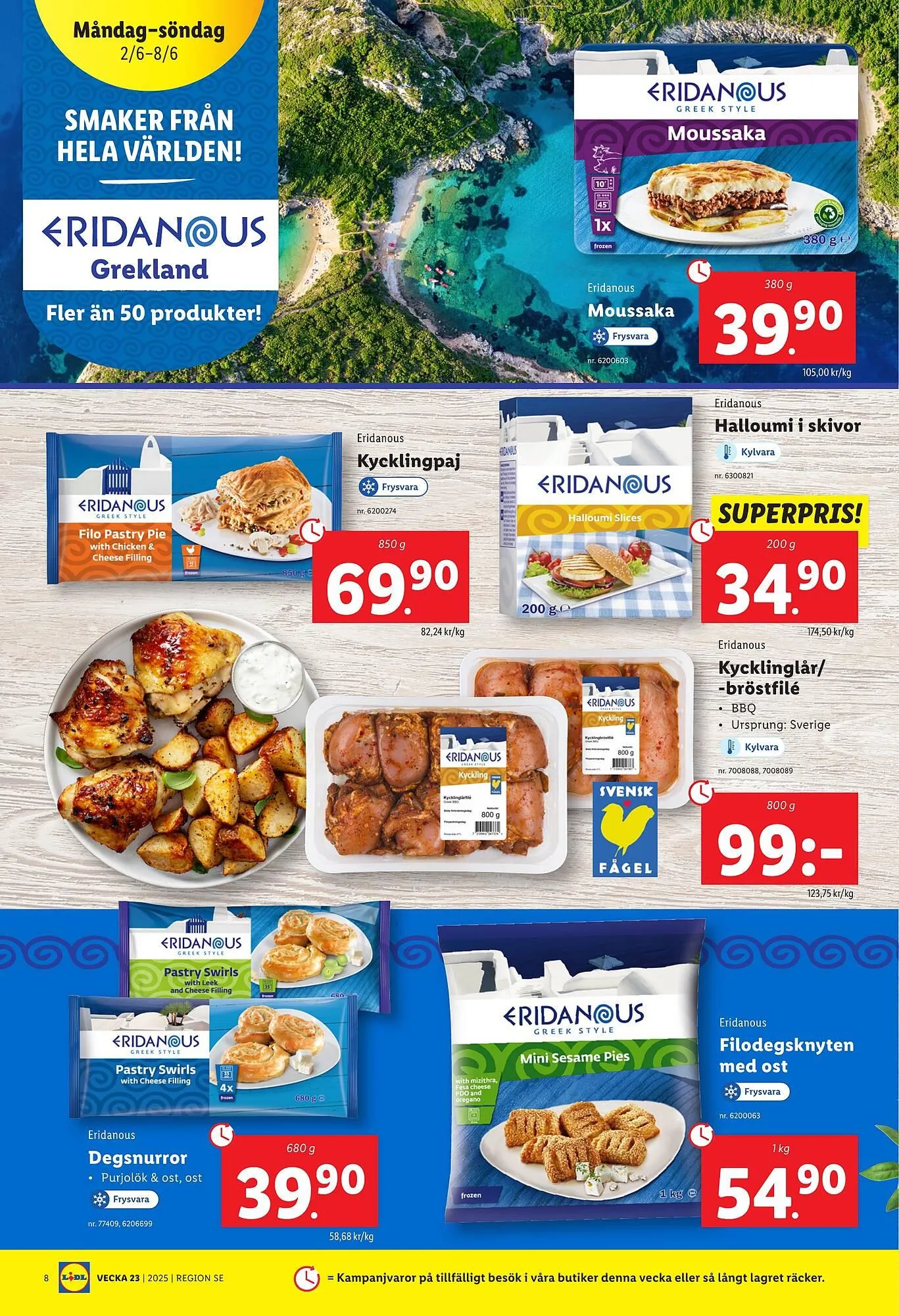 Lidl reklamblad från 2 juni till 7 juni 2025 - Reklamblad sidor 8