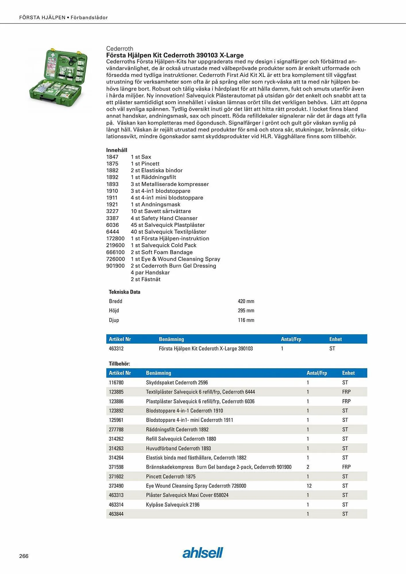 Ahlsell reklamblad från 6 september till 4 november 2023 - Reklamblad sidor 280