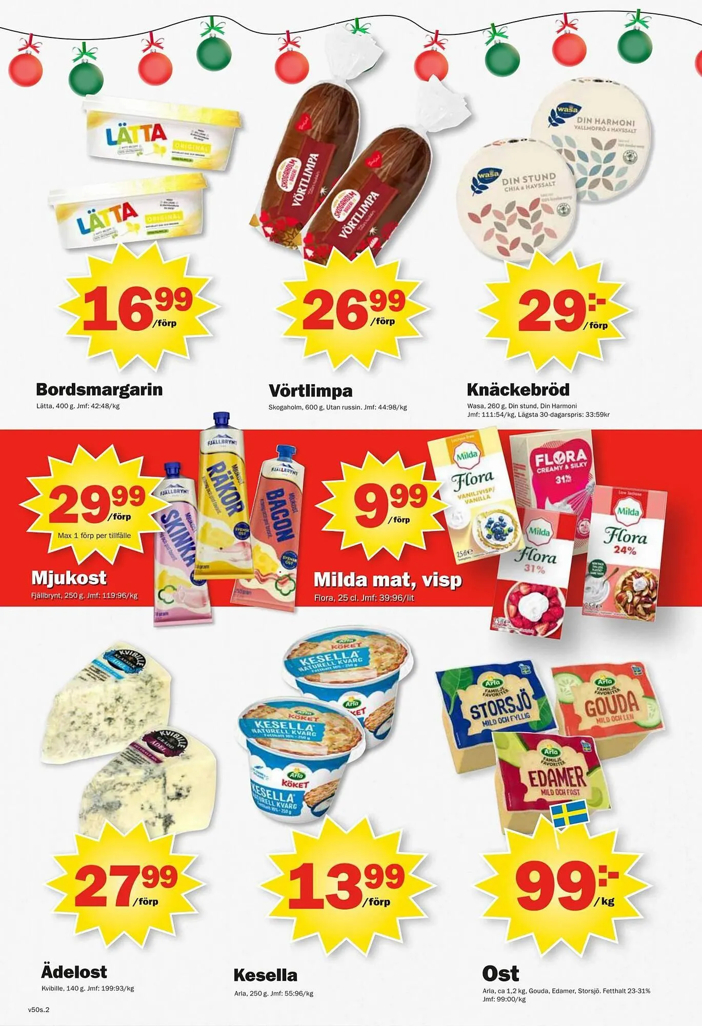 Pekås reklamblad från 8 december till 15 december 2025 - Reklamblad sidor 2