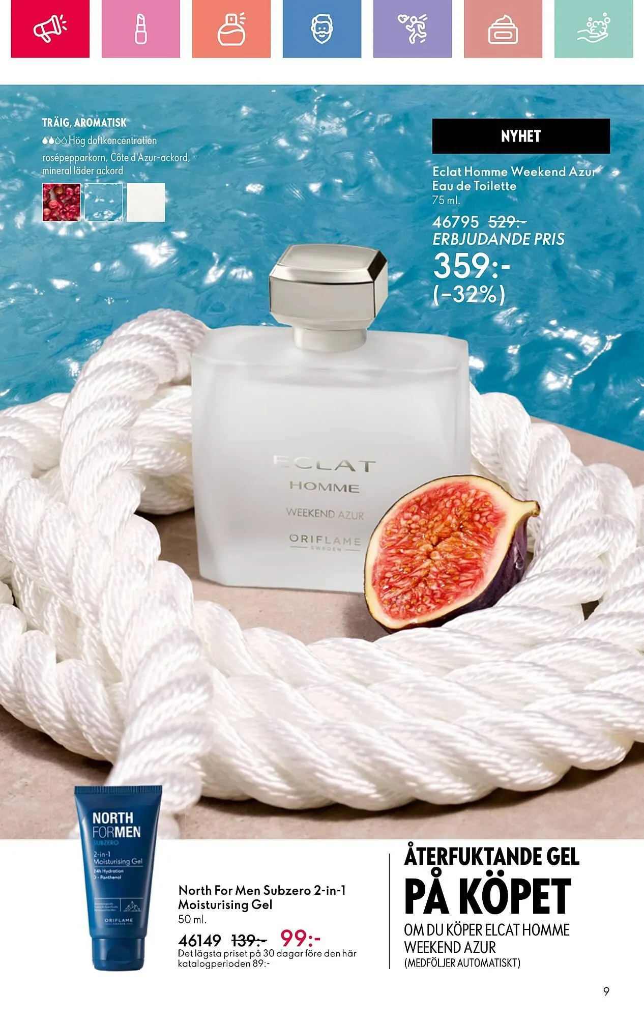 Oriflame reklamblad från 22 juni till 12 juli 2025 - Reklamblad sidor 9