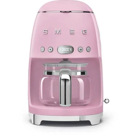 Smeg 50's Style Kaffebryggare DCF02PKEU (rosa)