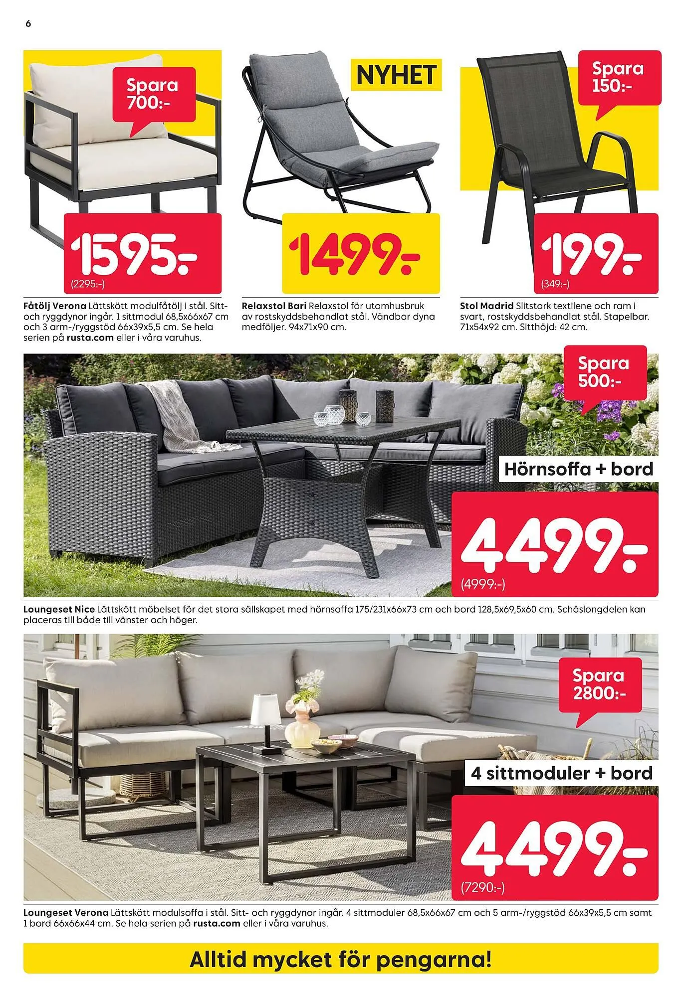 Rusta reklamblad från 5 maj till 10 maj 2025 - Reklamblad sidor 6