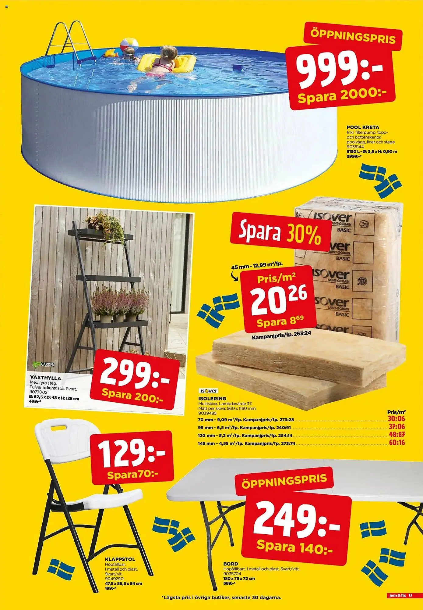 Jem&Fix reklamblad från 22 april till 26 april 2026 - Reklamblad sidor 13