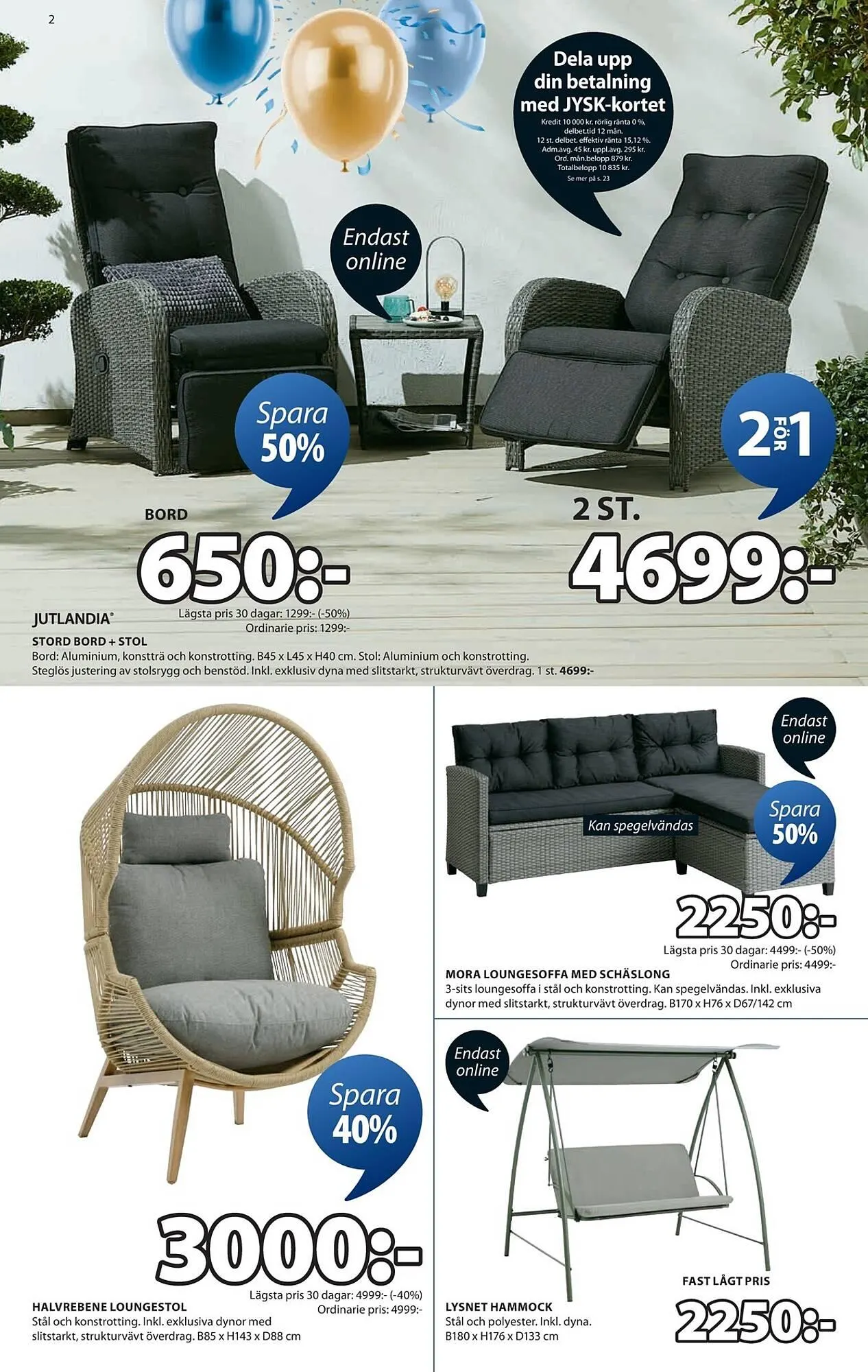 JYSK reklamblad från 21 april till 4 maj 2025 - Reklamblad sidor 3