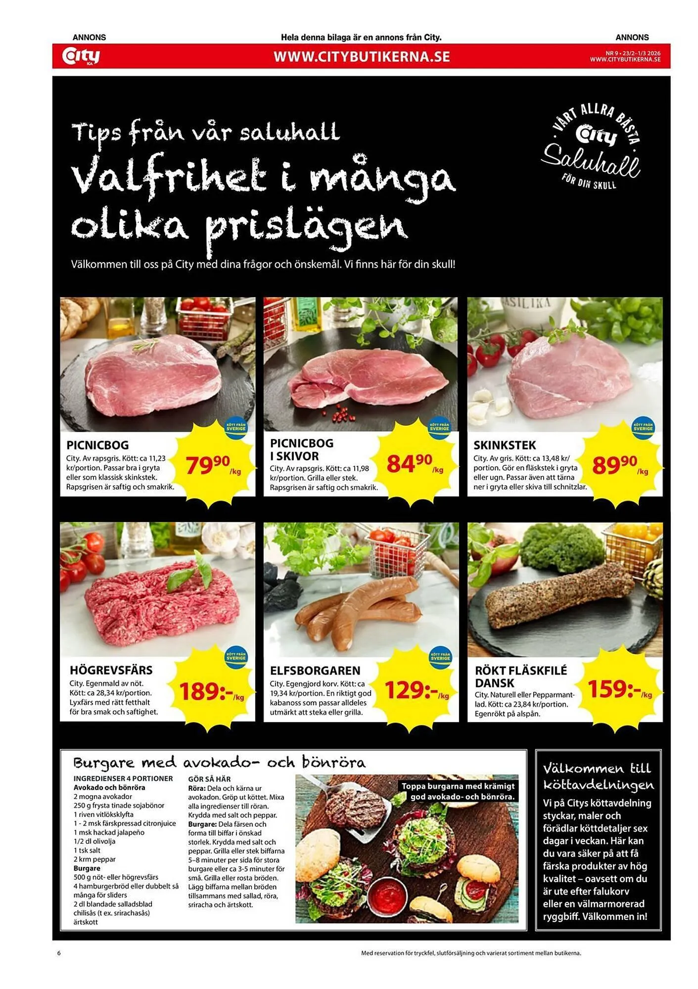 ICA Kvantum reklamblad från 23 februari till 1 mars 2026 - Reklamblad sidor 6