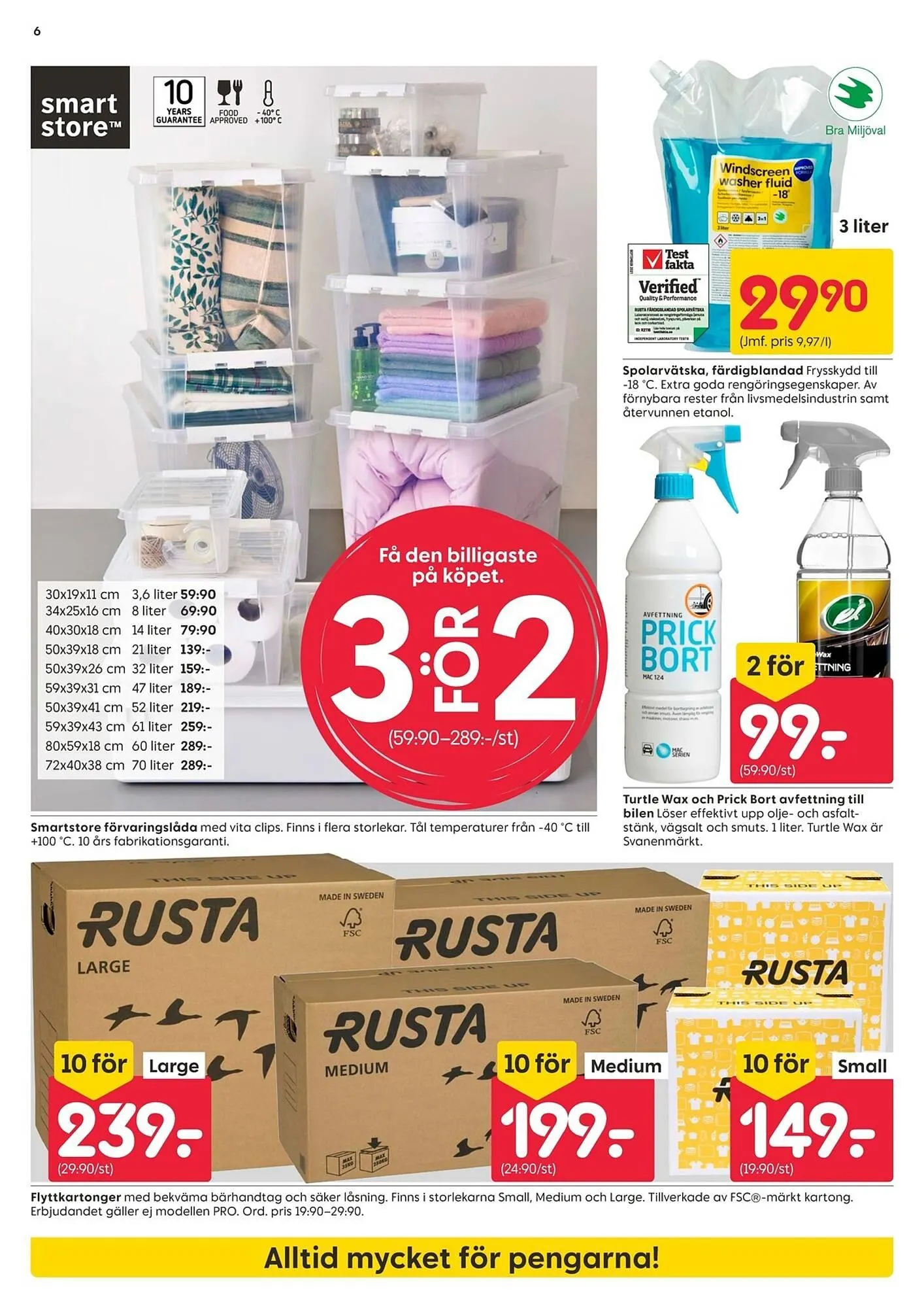 Rusta reklamblad från 10 mars till 16 mars 2025 - Reklamblad sidor 6
