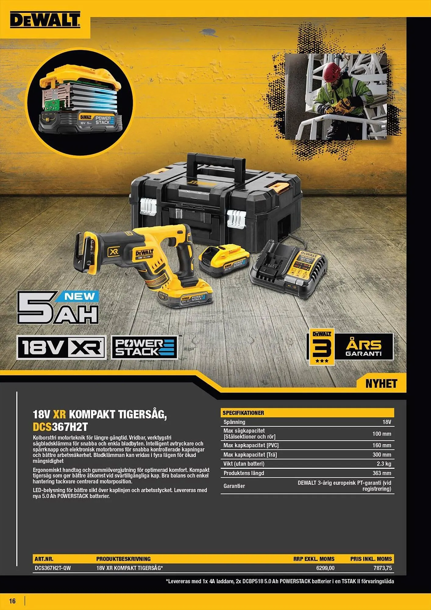 Dewalt reklamblad från 5 maj till 31 december 2023 - Reklamblad sidor 16
