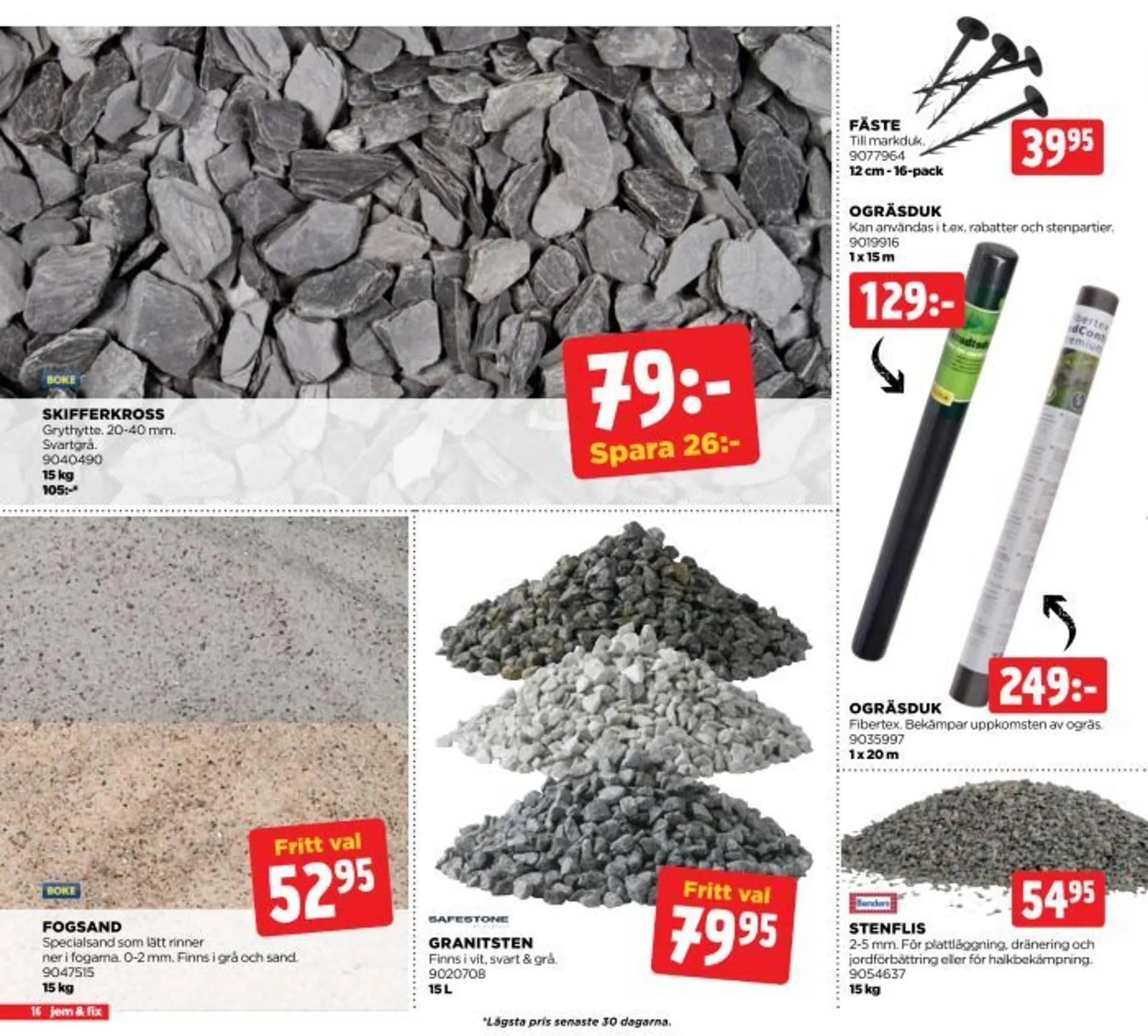 Jem&Fix reklamblad från 12 maj till 18 maj 2025 - Reklamblad sidor 16