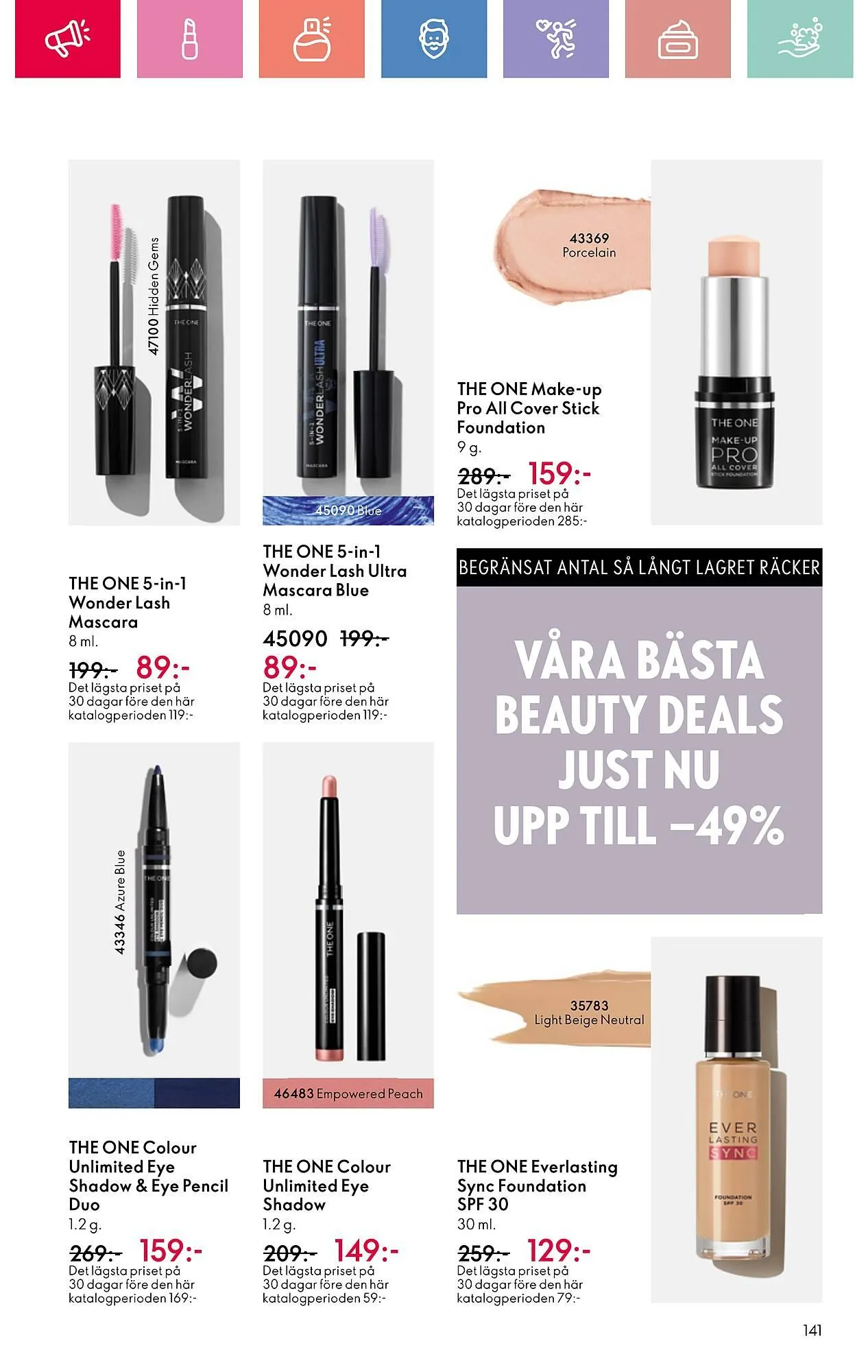 Oriflame reklamblad från 20 april till 9 maj 2025 - Reklamblad sidor 141