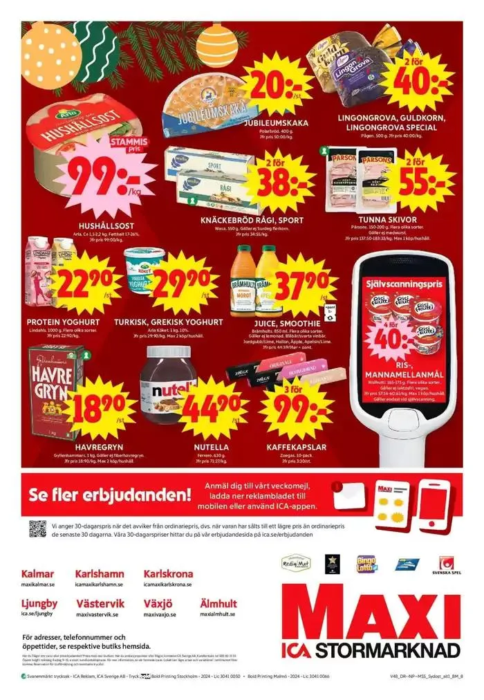 Fantastiska rabatter på utvalda produkter från 23 november till 7 december 2024 - Reklamblad sidor 9
