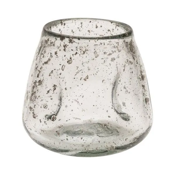 MAZE ljuslykta 9x9cm liten glas