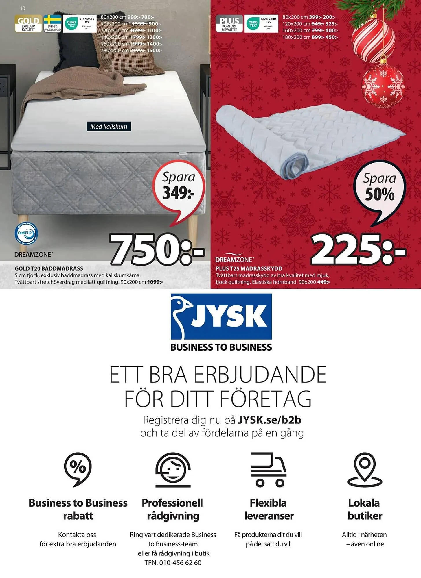 JYSK reklamblad från 27 november till 10 december 2023 - Reklamblad sidor 10