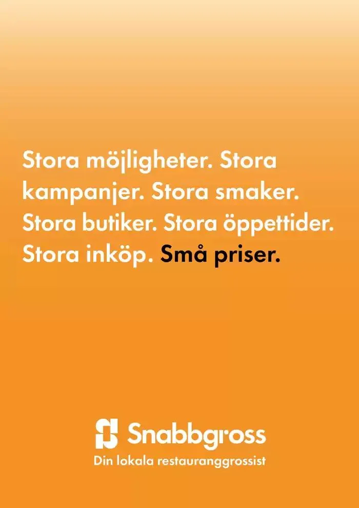 Snabbgross Kampanjblad v. 1–2 från 30 december till 13 januari 2025 - Reklamblad sidor 9