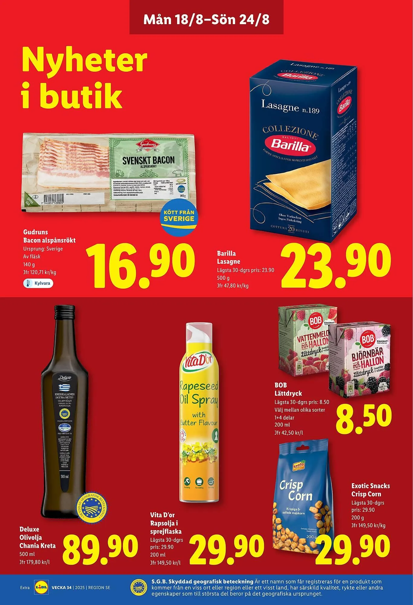 Lidl reklamblad från 18 augusti till 24 augusti 2025 - Reklamblad sidor 15