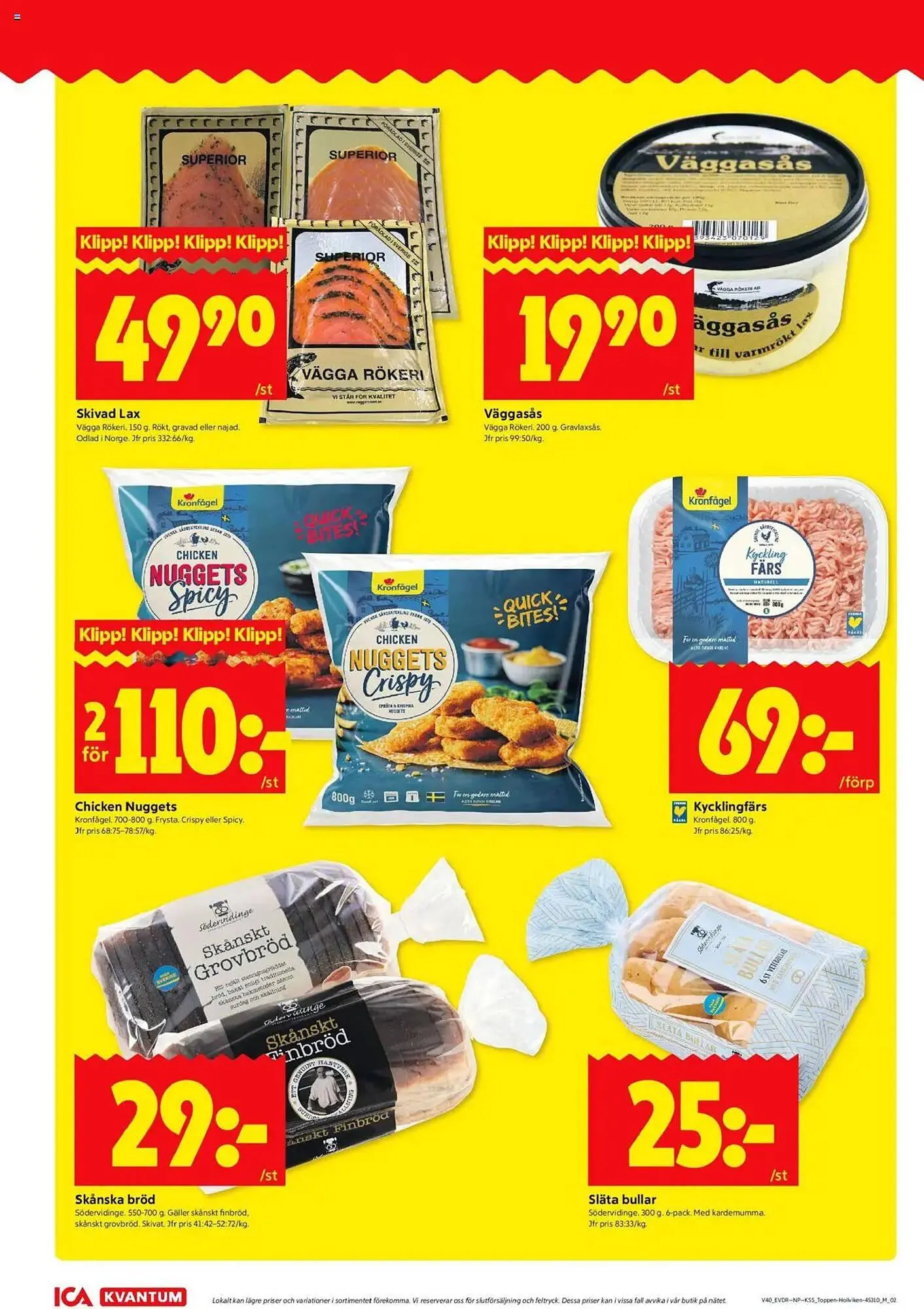 ICA Kvantum reklamblad från 29 september till 5 oktober 2025 - Reklamblad sidor 6
