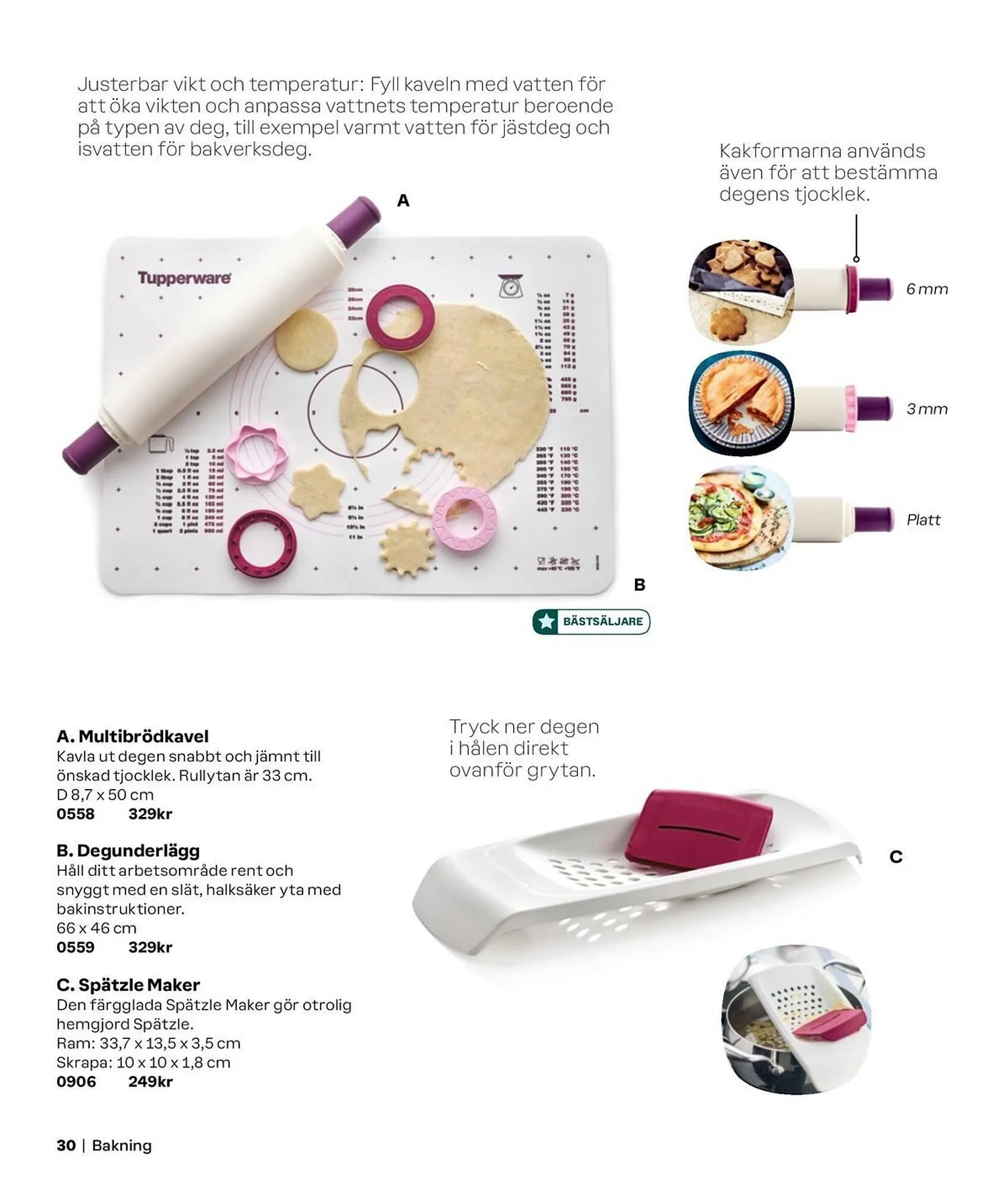 Tupperware reklamblad från 1 oktober till 31 mars 2025 - Reklamblad sidor 30