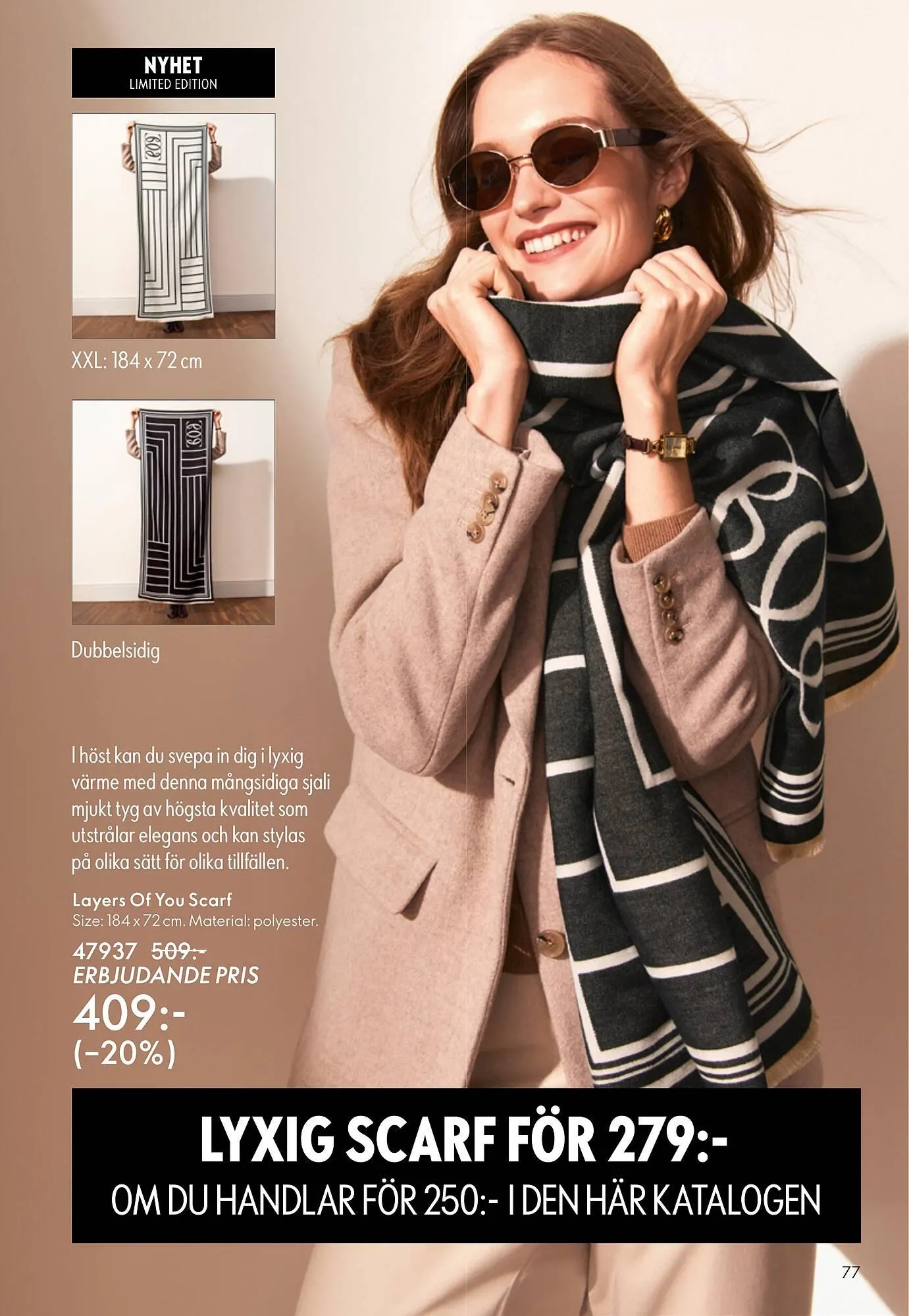 Oriflame reklamblad från 14 september till 7 oktober 2025 - Reklamblad sidor 77