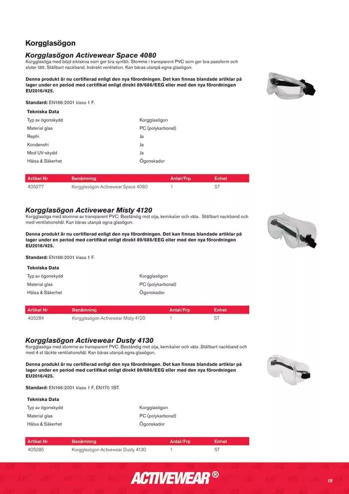 Activewear från 30 oktober till 13 november 2024 - Reklamblad sidor 17