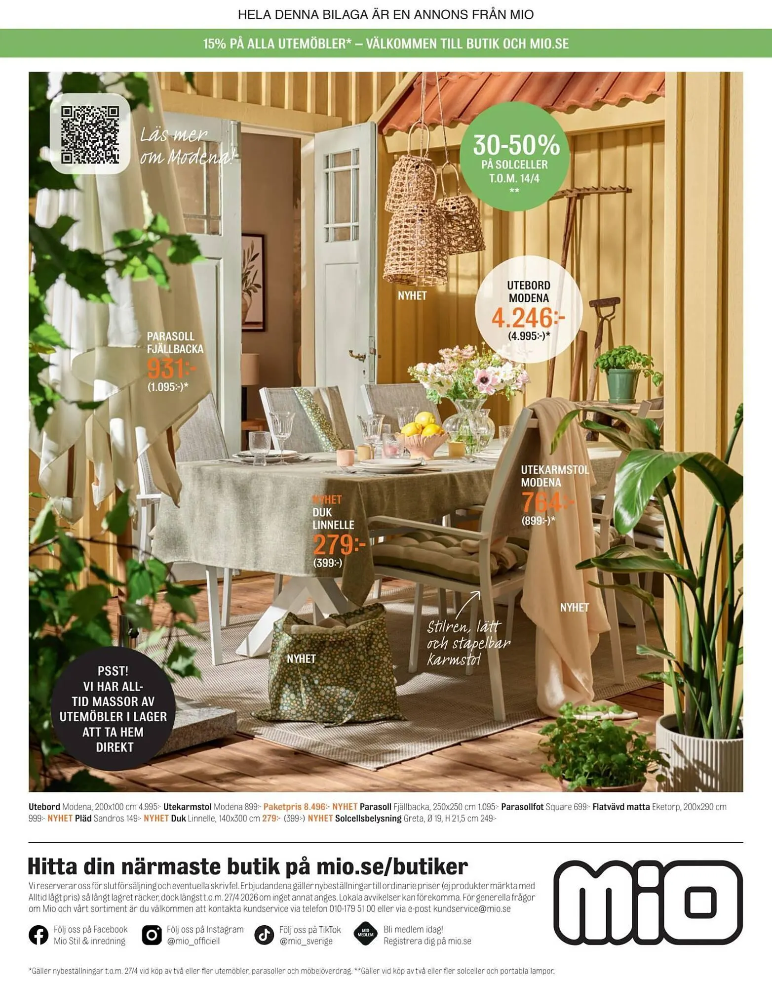 Mio reklamblad från 7 april till 28 april 2026 - Reklamblad sidor 12
