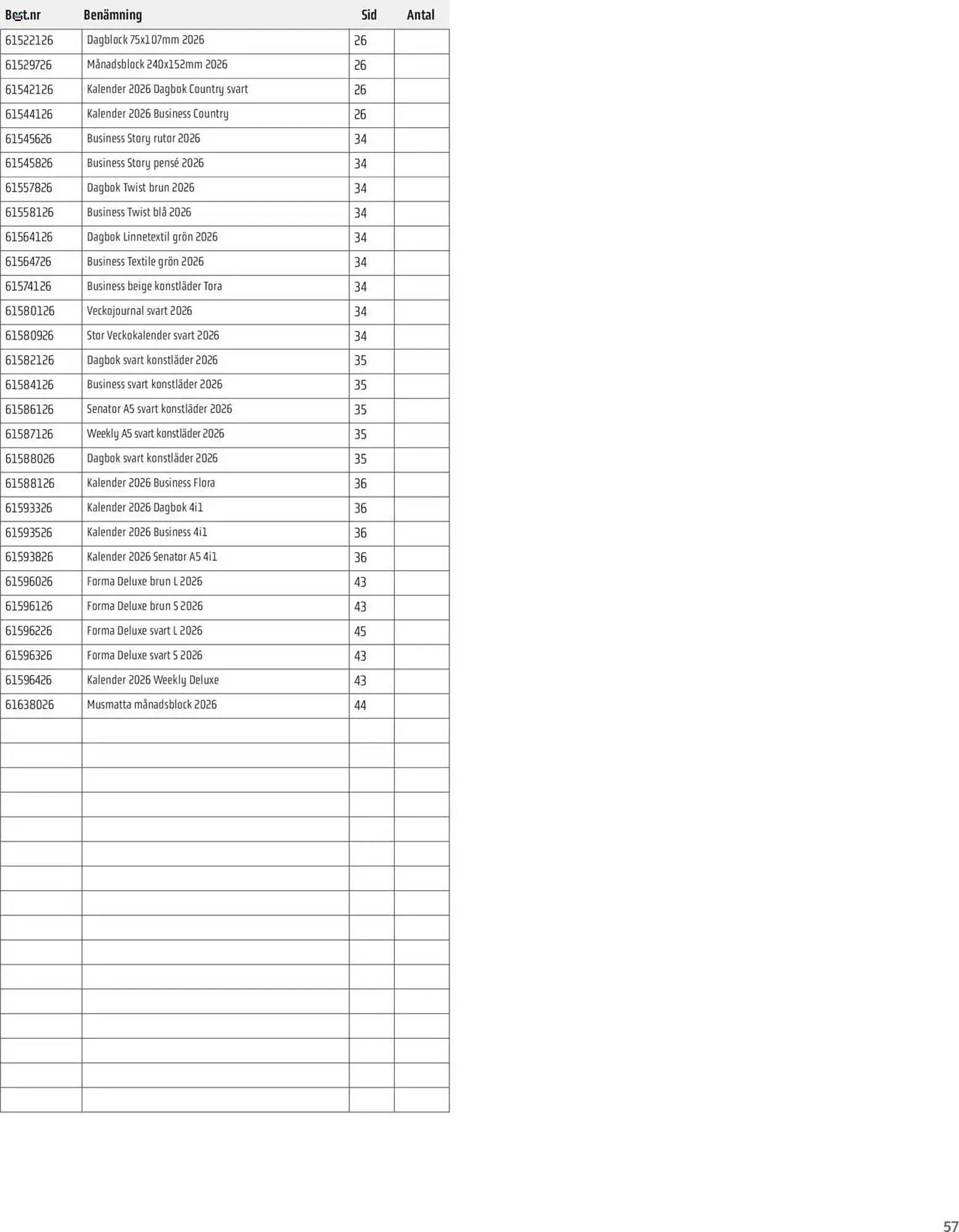 Office Depot reklamblad från 8 september till 30 april 2026 - Reklamblad sidor 65