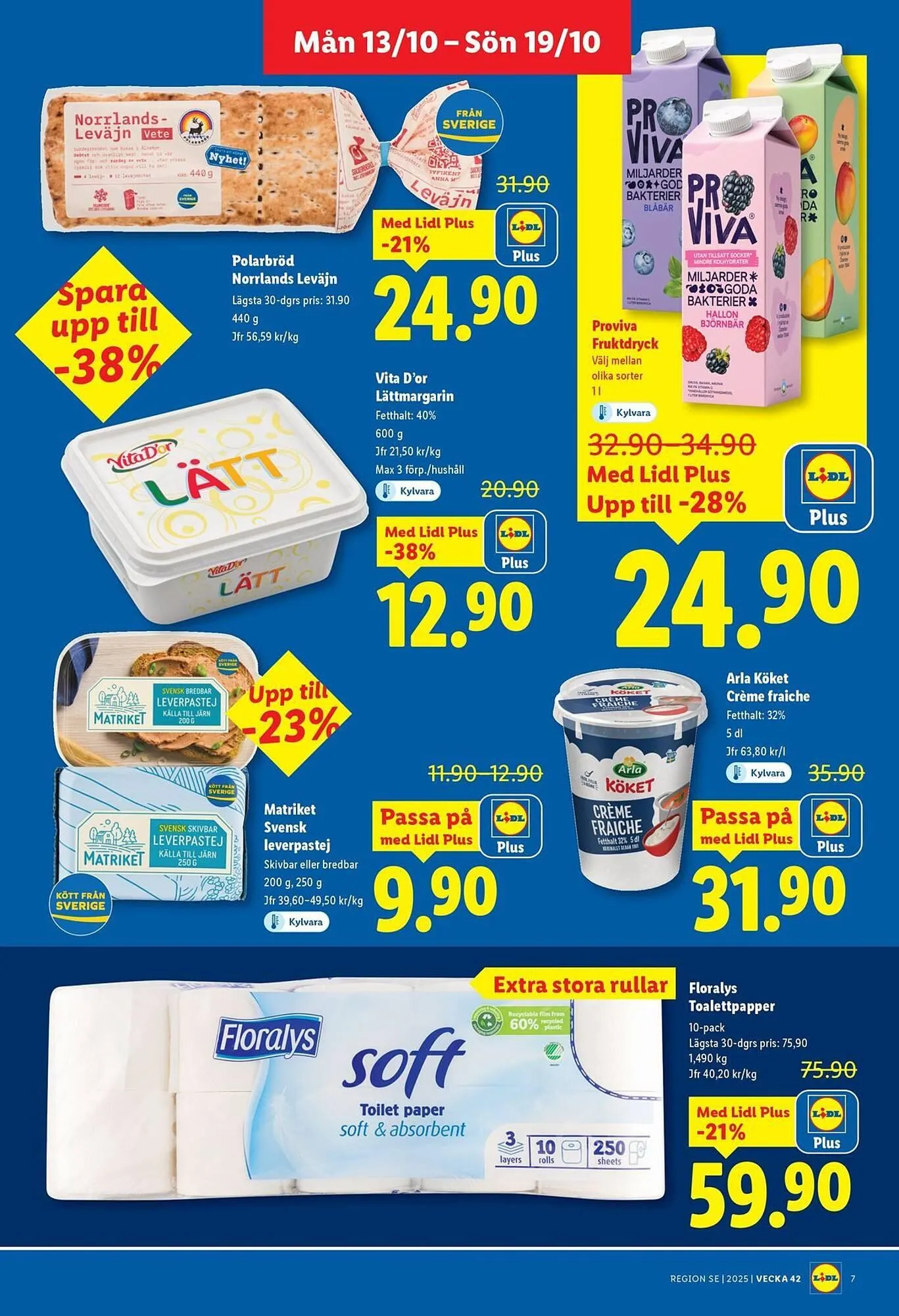 Lidl reklamblad från 13 oktober till 19 oktober 2025 - Reklamblad sidor 7