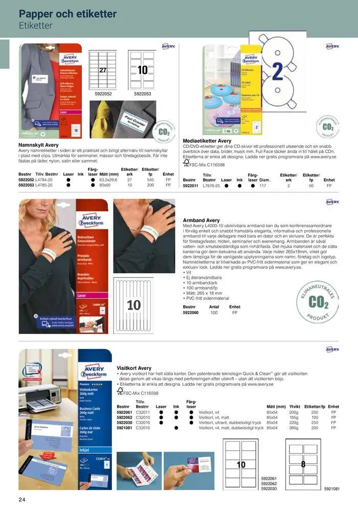 Office Depot - Kontorskatalog 2024 från 6 maj till 31 december 2024 - Reklamblad sidor 26