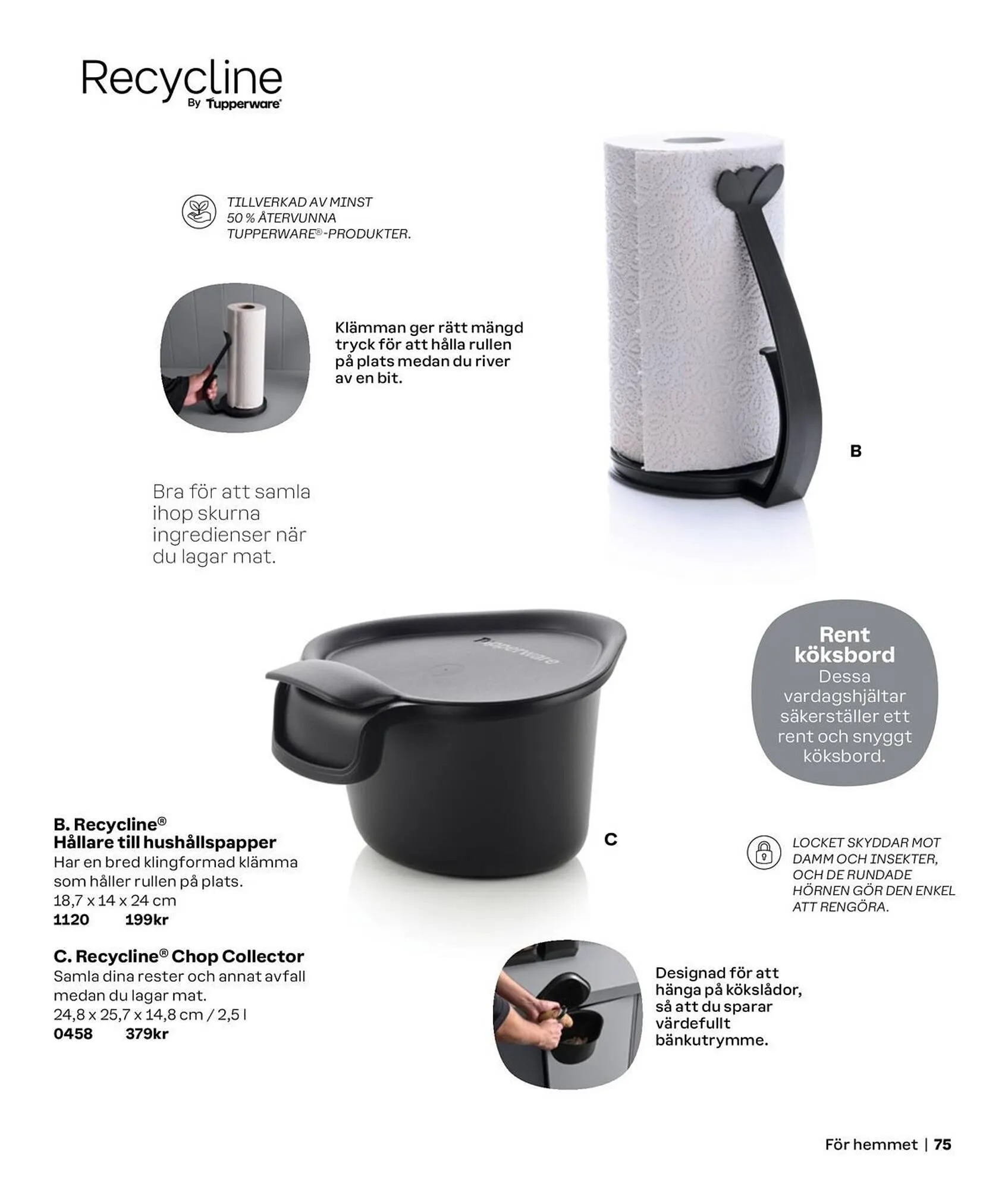 Tupperware reklamblad från 1 oktober till 31 mars 2025 - Reklamblad sidor 75