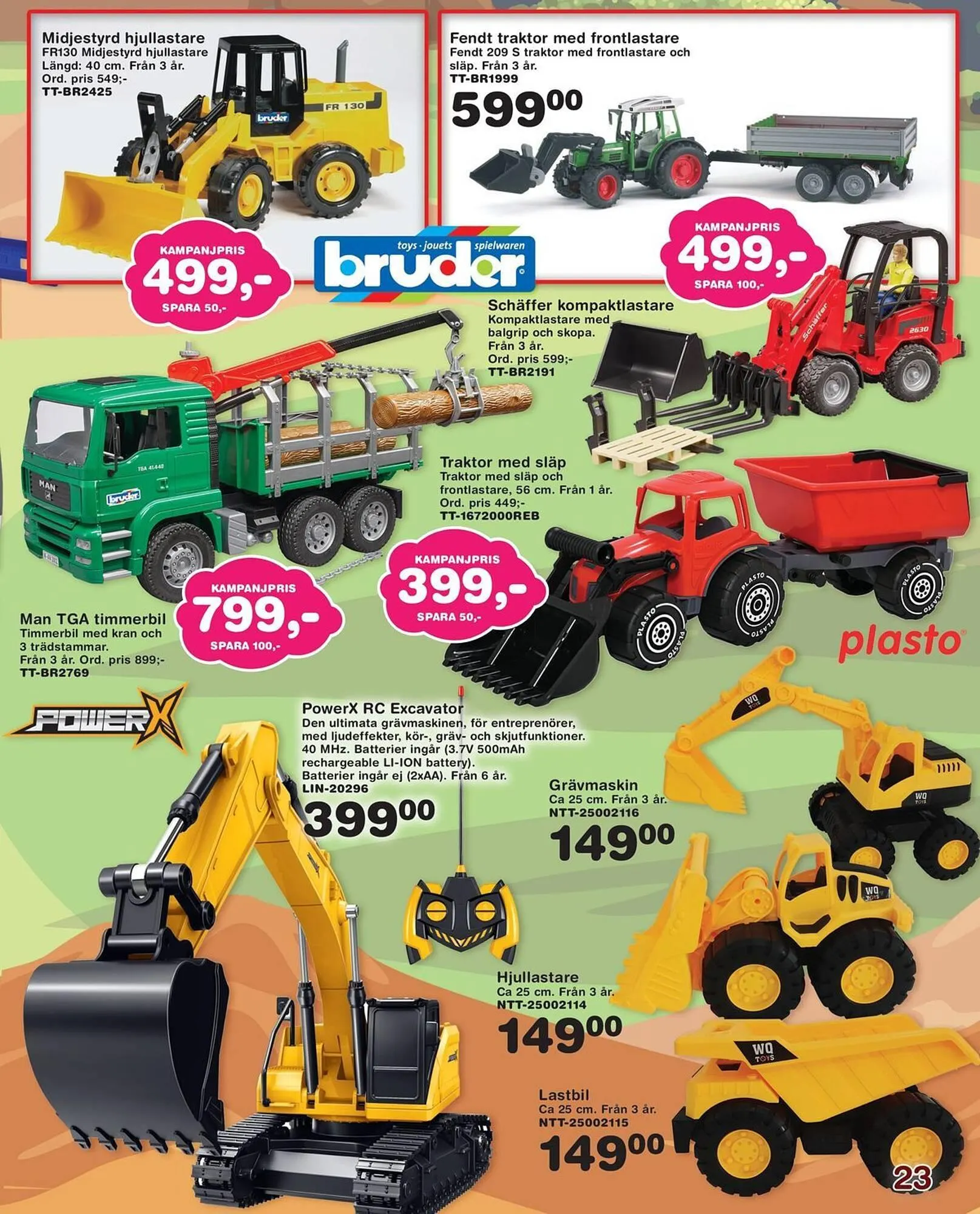 Lekextra reklamblad från 5 april till 18 april 2025 - Reklamblad sidor 23