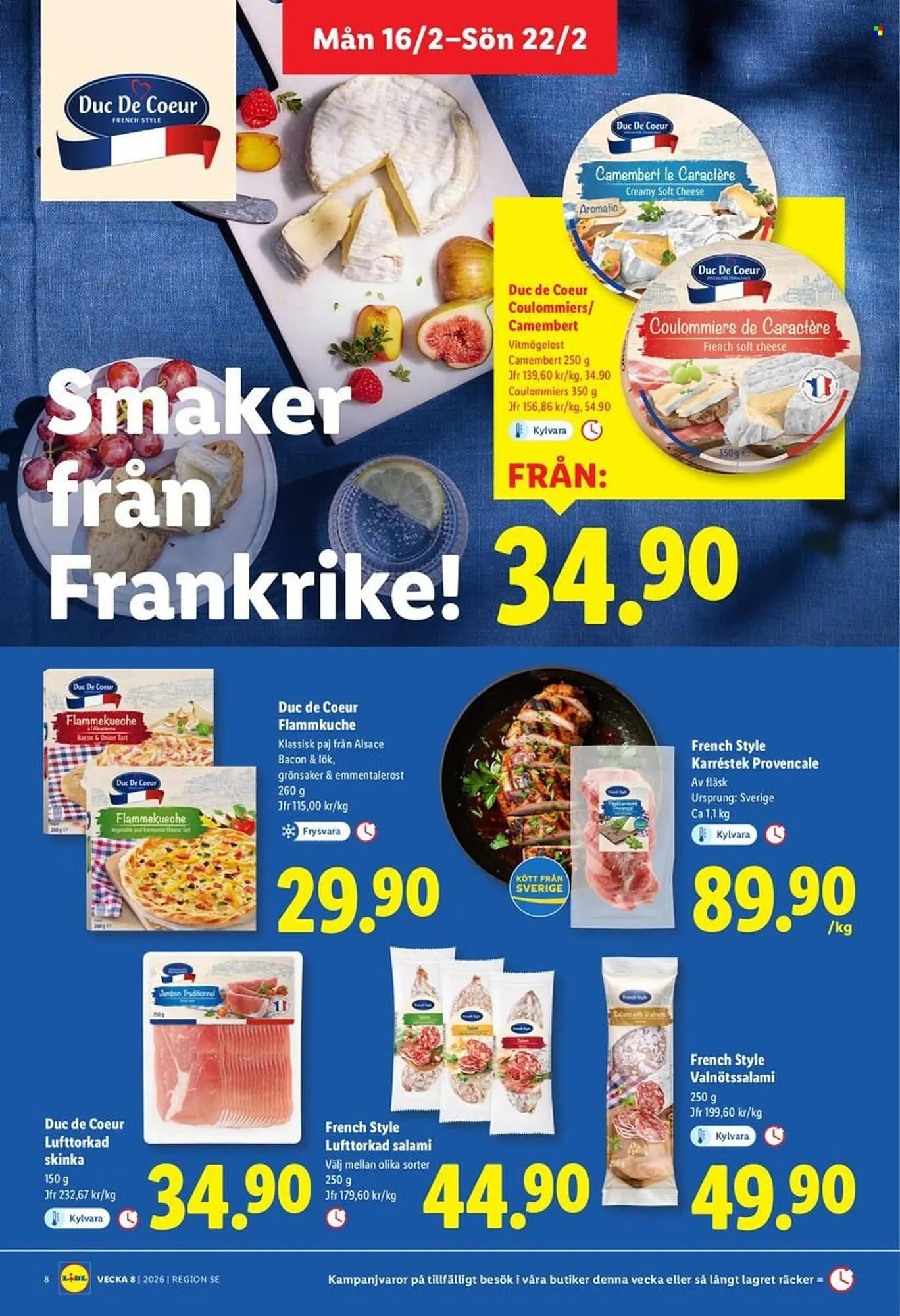Lidl reklamblad från 16 februari till 22 februari 2026 - Reklamblad sidor 8